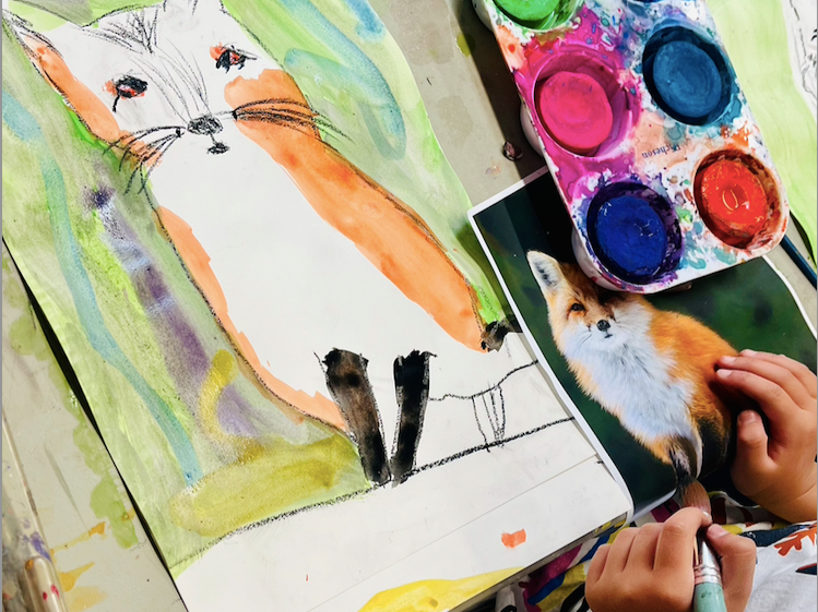 Drawing, Painting &amp; Mixed Media: Ages 5-8 (In-person)