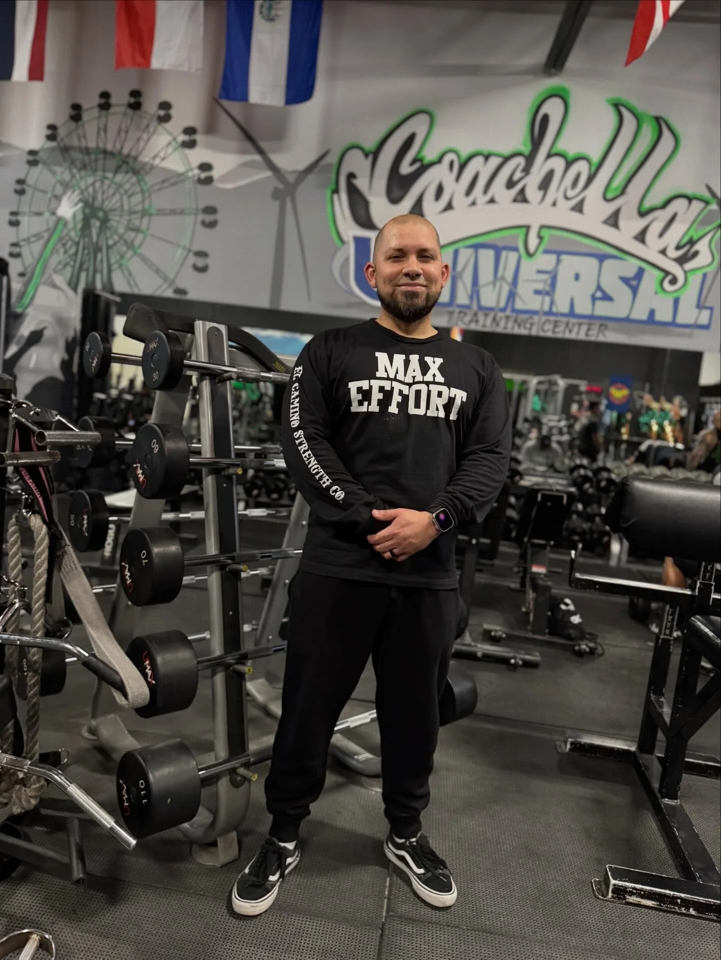 The only thing you can control is your effort #maxeffort #strengthforall