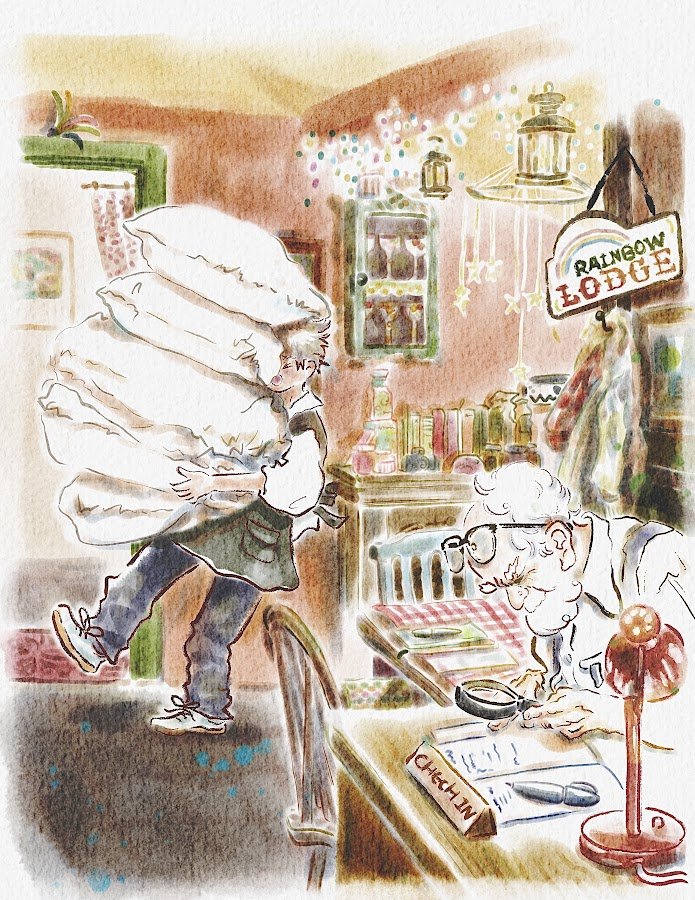 At Rainbow Lodge, Lakeport, CA