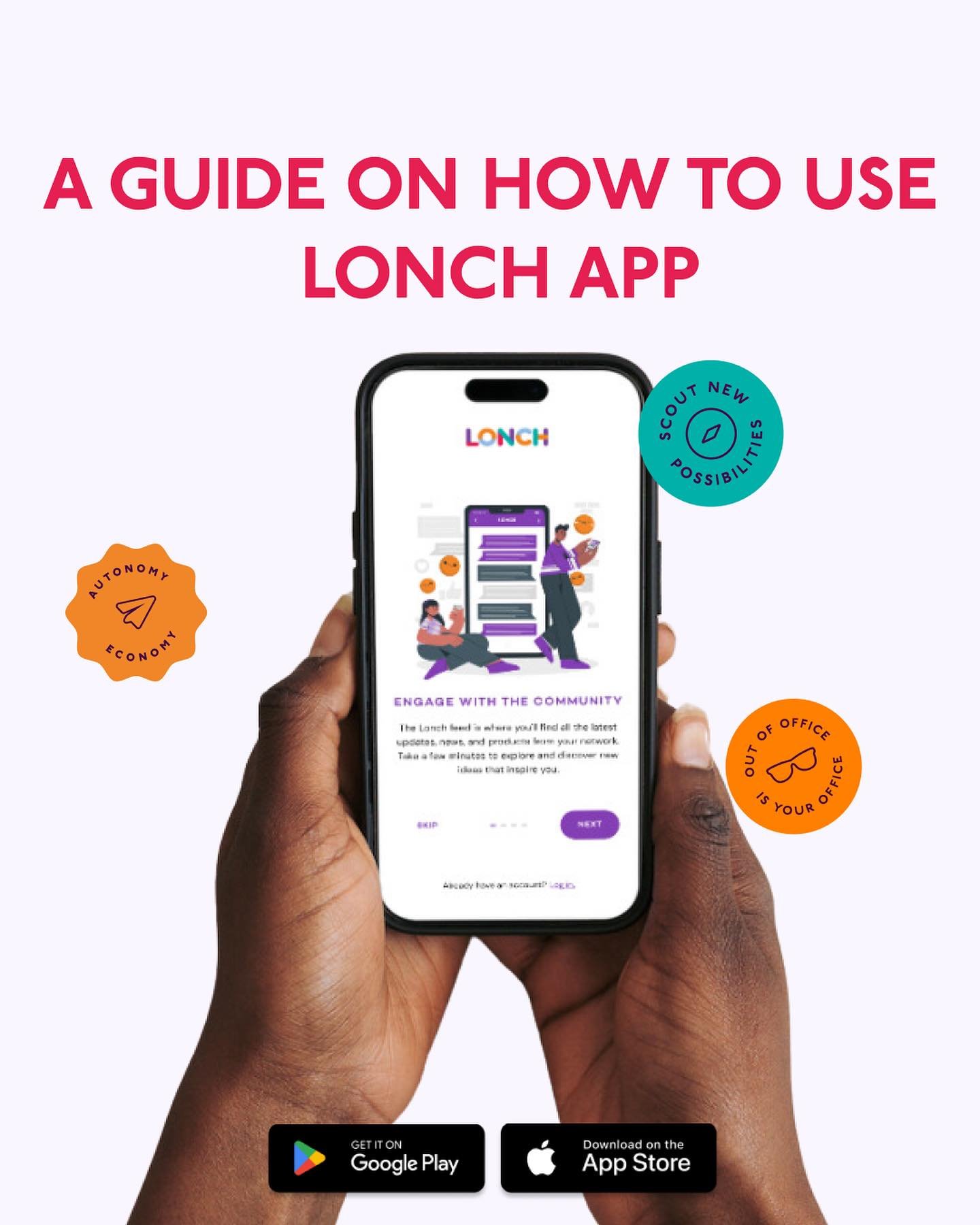 A guide on how to use Lonch for our new users!

#lonchapp 
#guide 
#app