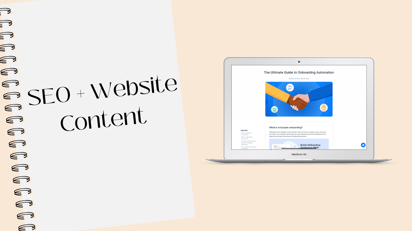 SEO + Website Content