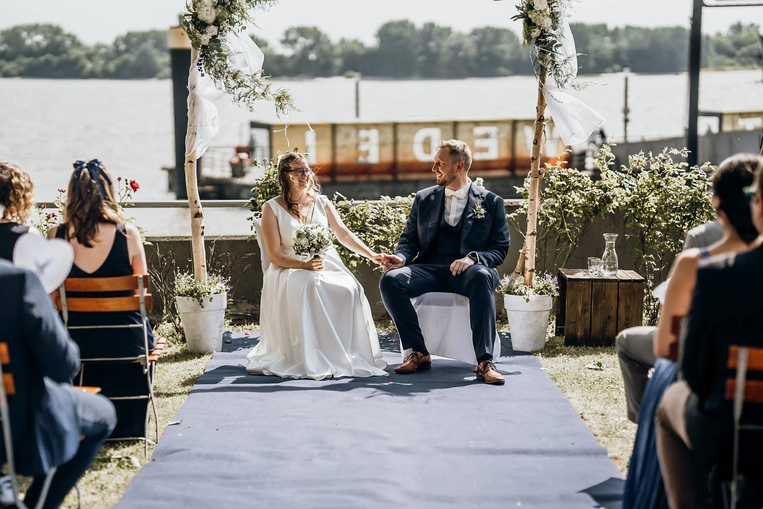 Hochzeit Das NEUE Schulauer Fährhaus Wedel: Michelle & Vincent, Hochzeitsreportage Bild 7 von Hochzeitsfotograf Serkan Can