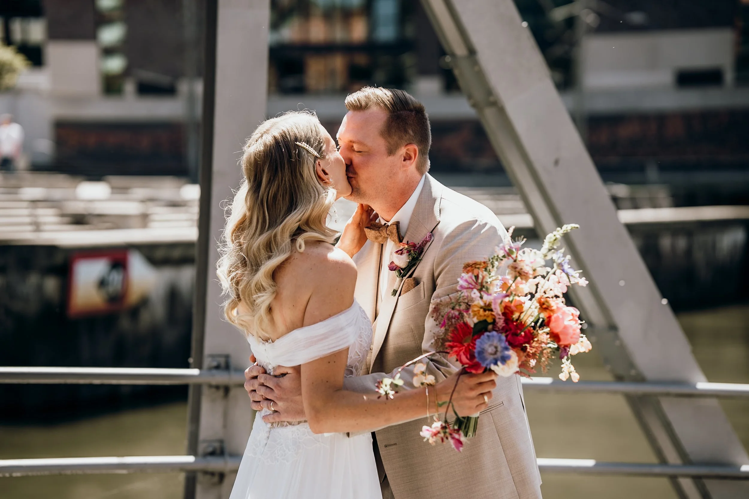 Hochzeit Süllberg Blankenese: Caro & Matti, Hochzeitsreportage Bild 9 von Hochzeitsfotograf Serkan Can