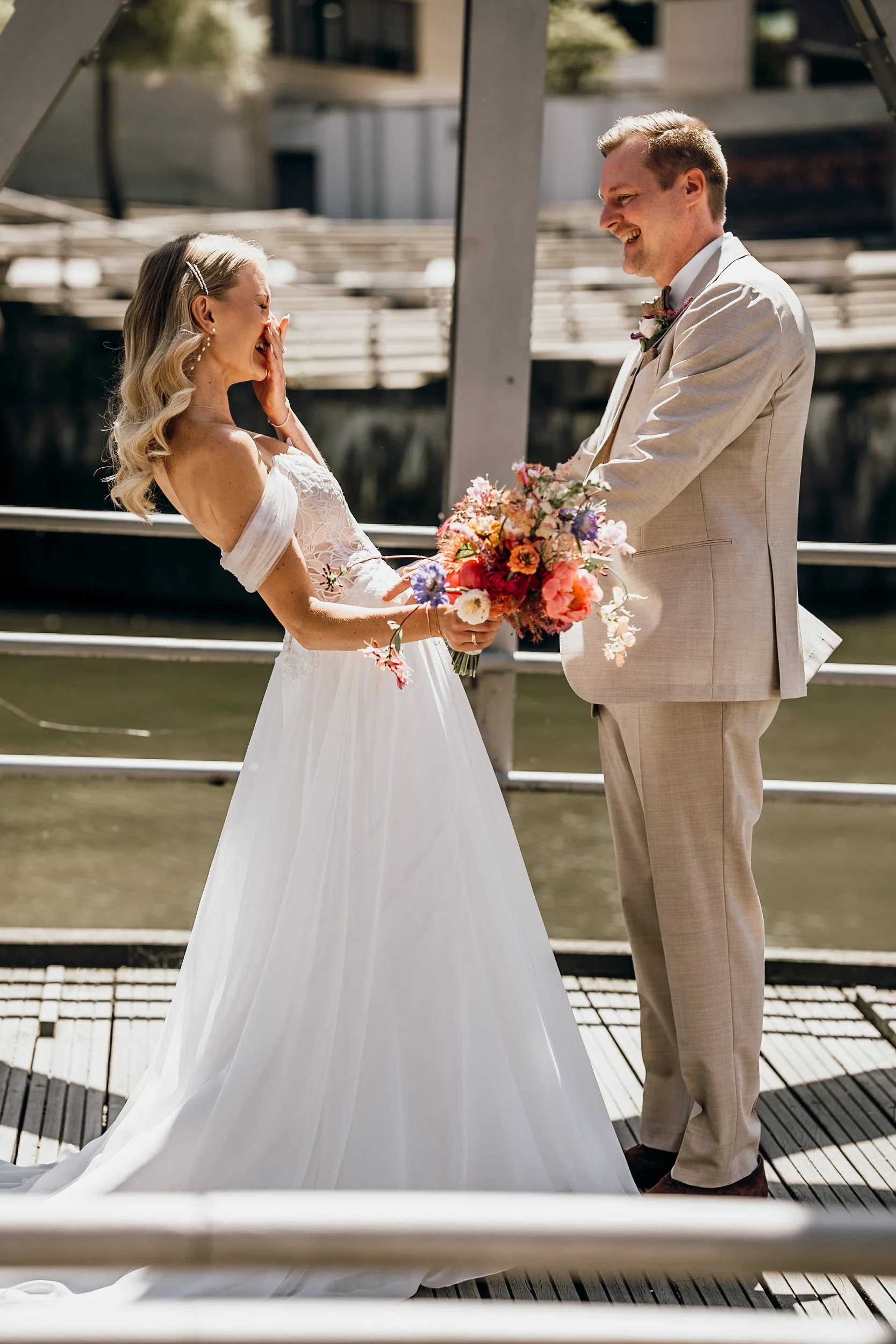 Hochzeit Süllberg Blankenese: Caro & Matti, Hochzeitsreportage Bild 8 von Hochzeitsfotograf Serkan Can