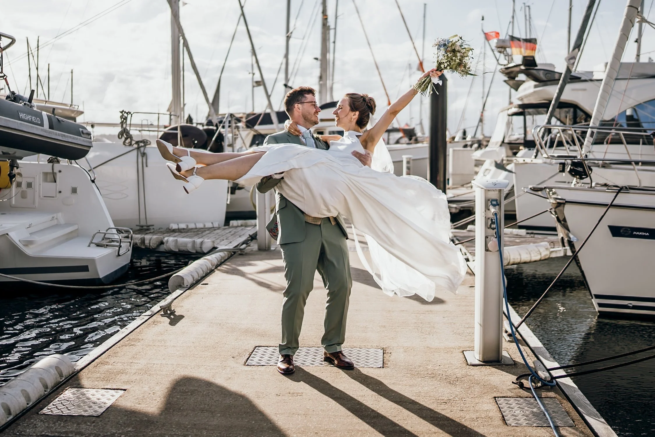 Hochzeit Casa Tripaldi Laboe: Vivian & Jefferson, Hochzeitsreportage Bild 26 von Hochzeitsfotograf Serkan Can