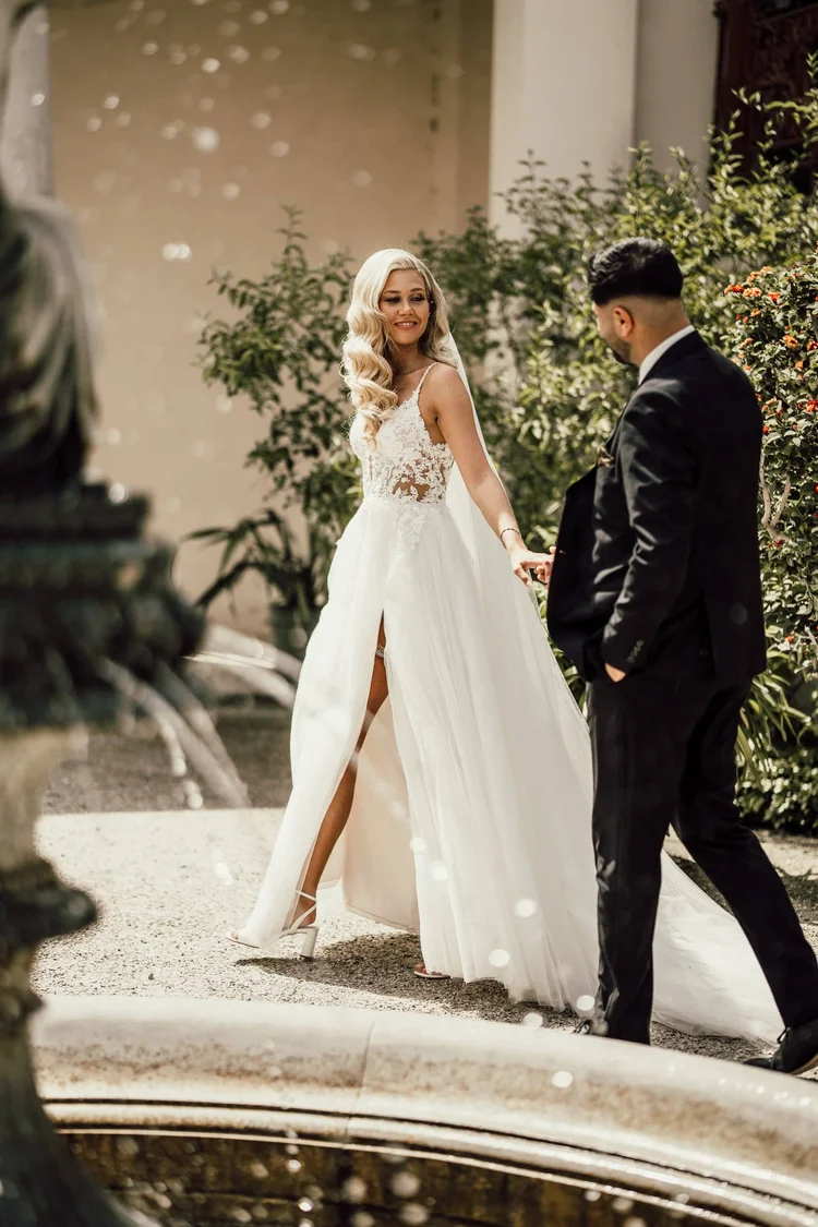 Hochzeitsreportage Lea & Abdullah, Paarshooting Schloss Schwerin