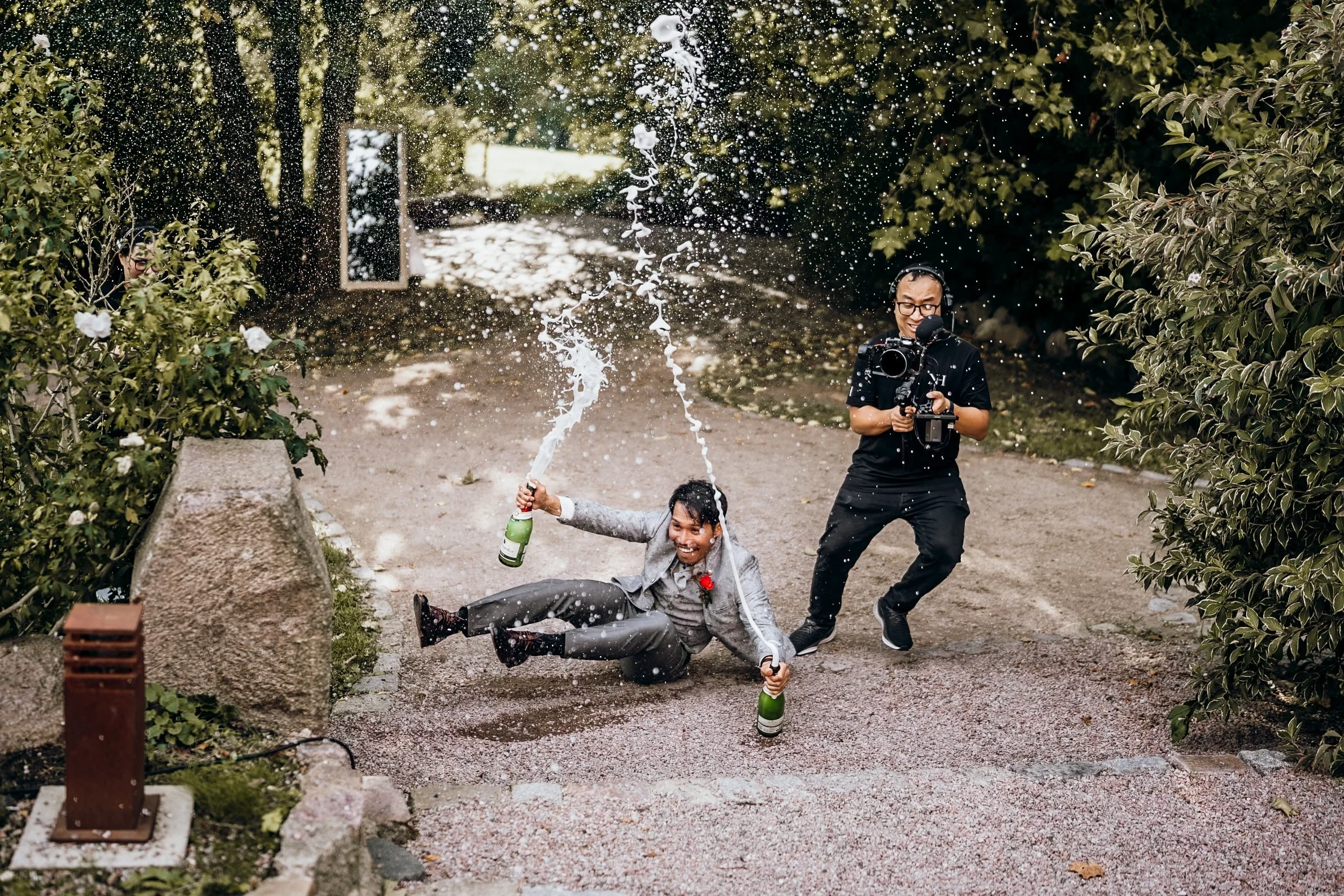 Hochzeit Schloss Gamehl bei Wismar: Franzi & Anon, Hochzeitsreportage Bild 20 von Hochzeitsfotograf Serkan Can