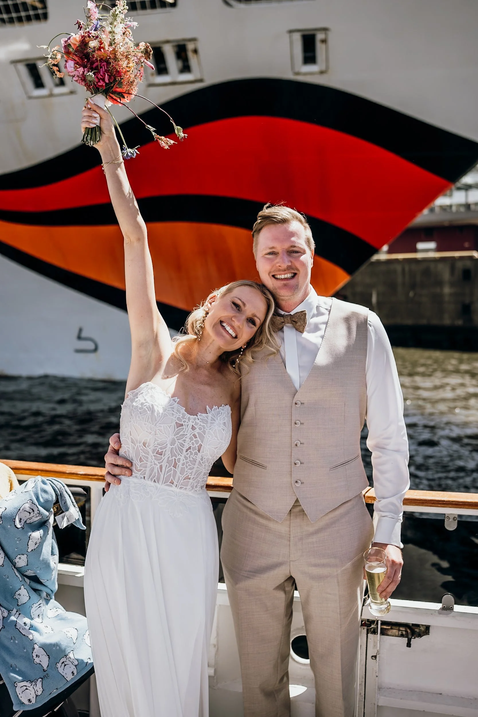 Hochzeit Süllberg Blankenese: Caro & Matti, Hochzeitsreportage Bild 23 von Hochzeitsfotograf Serkan Can