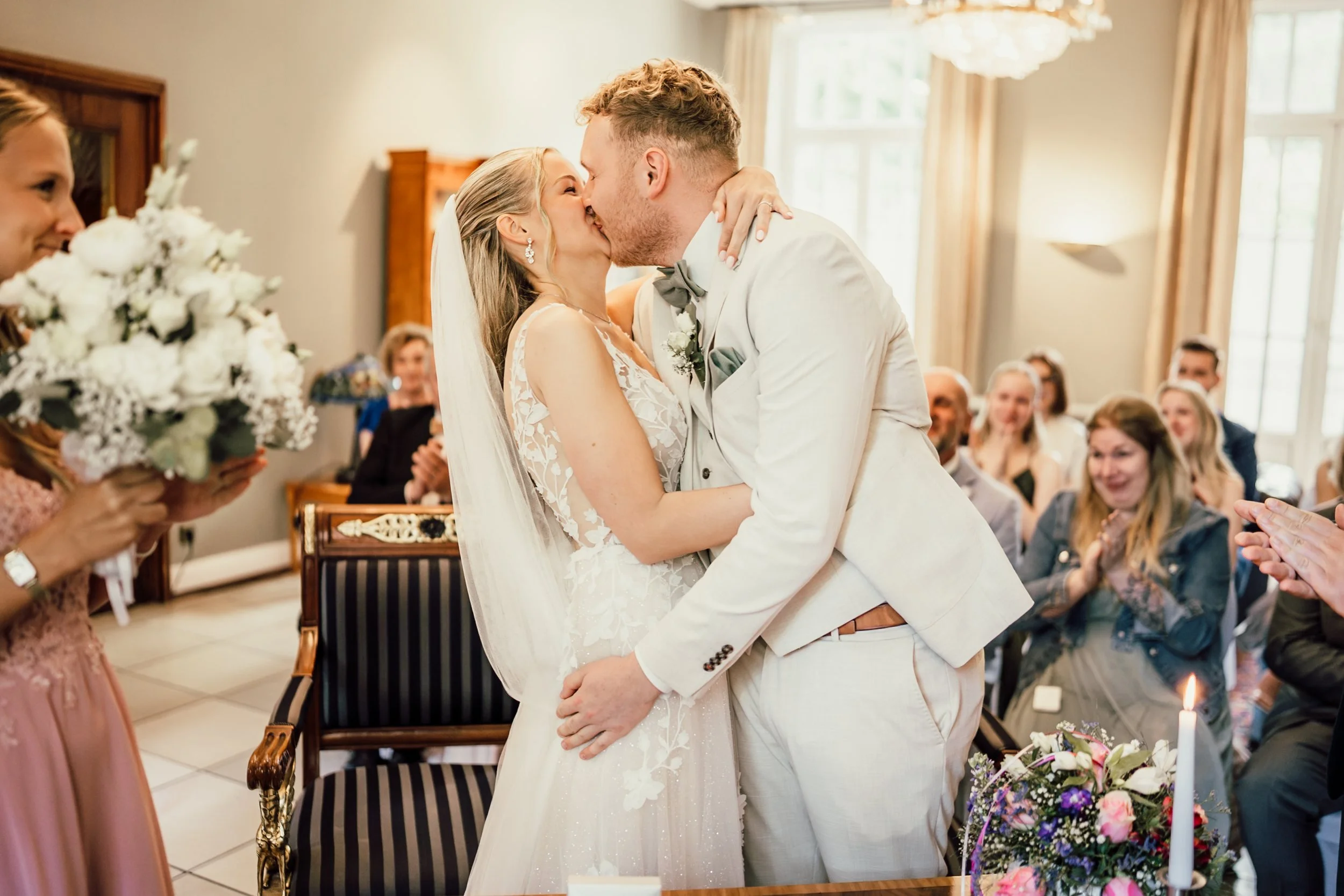 Hochzeit Jagdschloss Malepartus Bargteheide: Franzi & Julian, Hochzeitsreportage Bild 21 von Hochzeitsfotograf Serkan Can