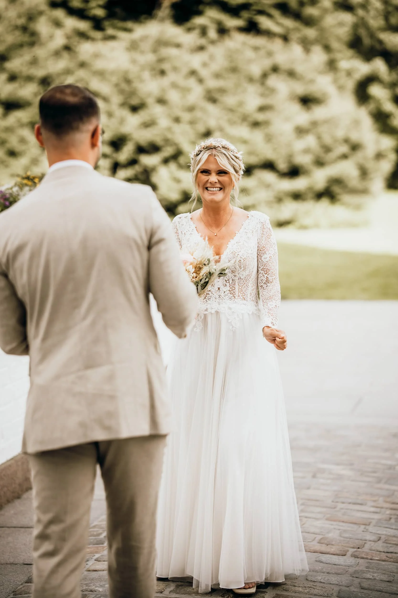 Hochzeitsreportage im Kreis Stormarn: Brautpaar, fotografiert von Hochzeitsfotograf Liebesbilder