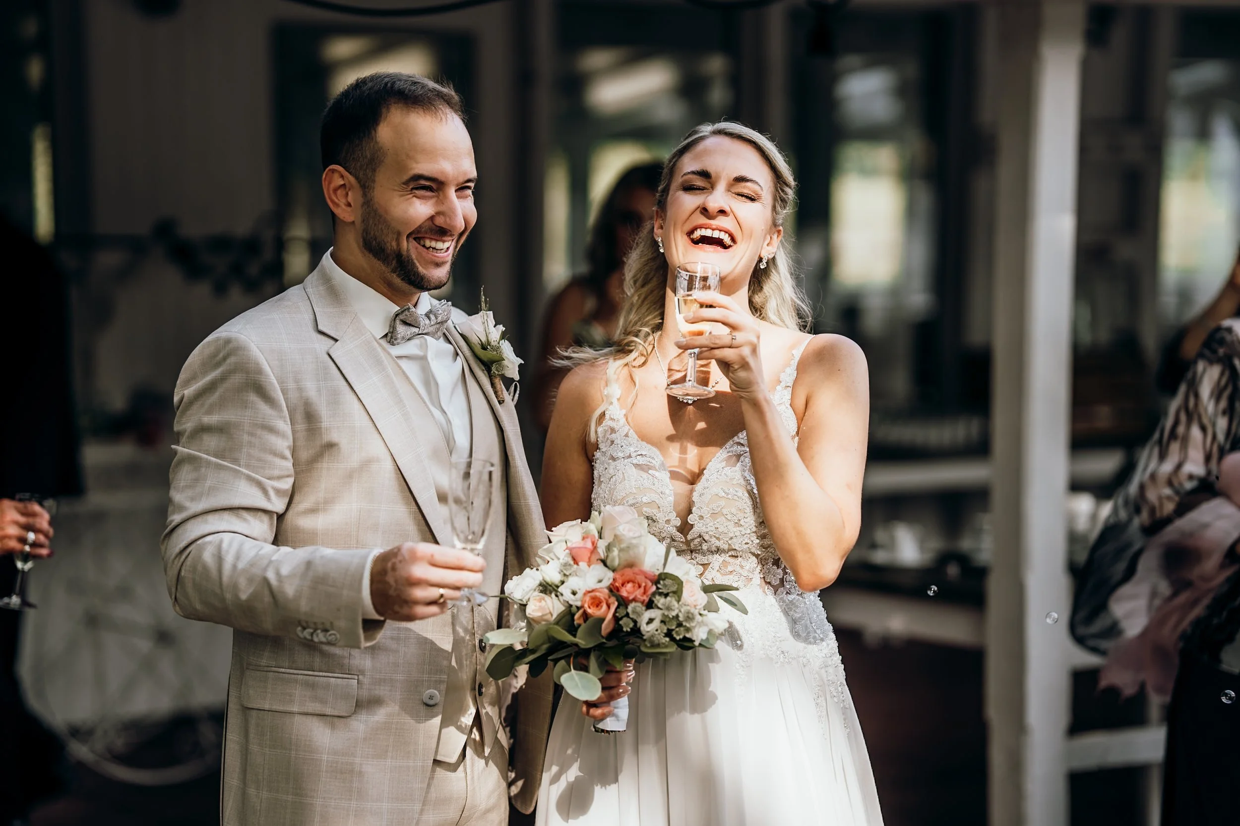 Hochzeit Hotel Bokel-Mühle am See Bokel: Samantha & Claudiu, Hochzeitsreportage Bild 16 von Hochzeitsfotograf Serkan Can
