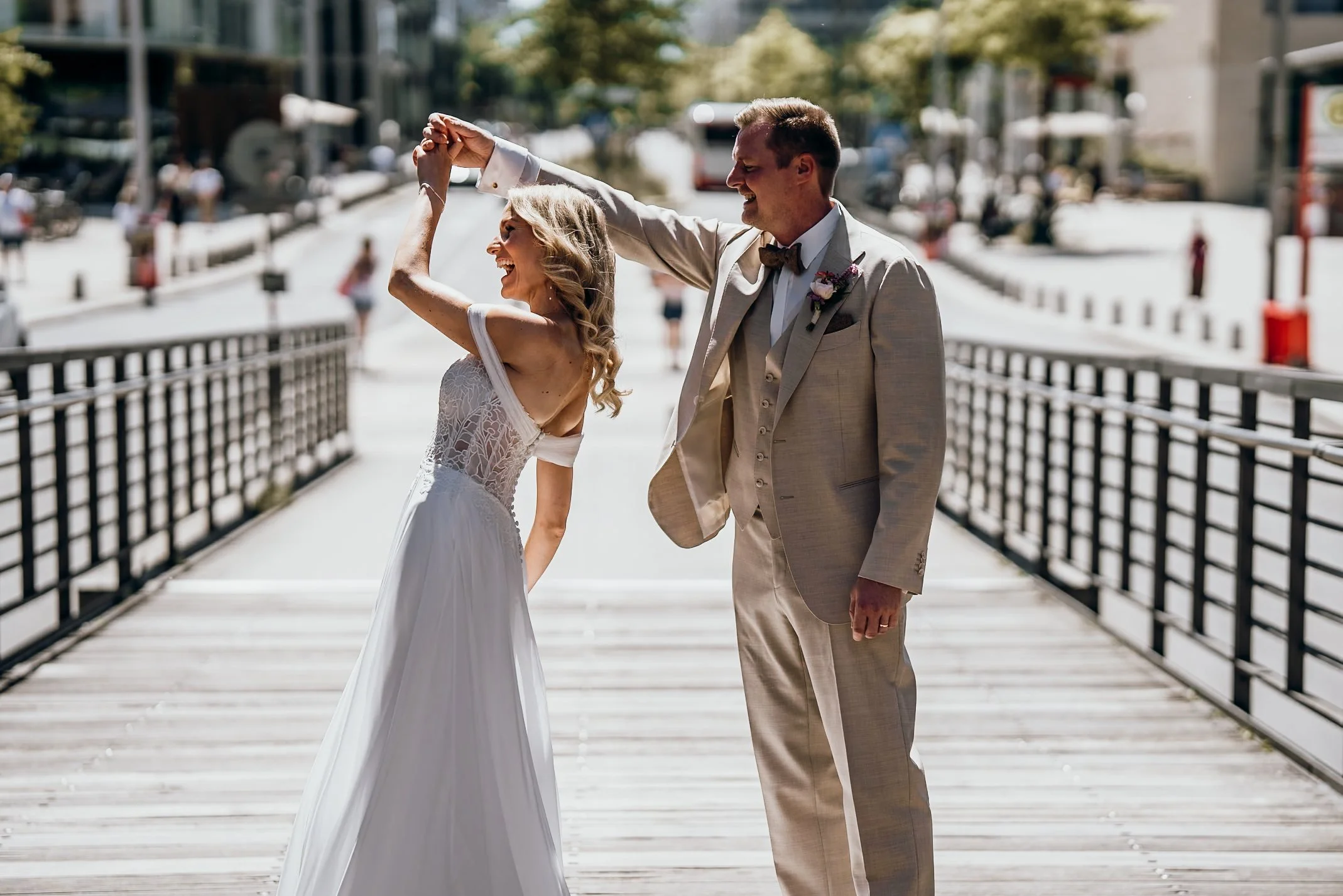 Hochzeit Süllberg Blankenese: Caro & Matti, Hochzeitsreportage Bild 13 von Hochzeitsfotograf Serkan Can