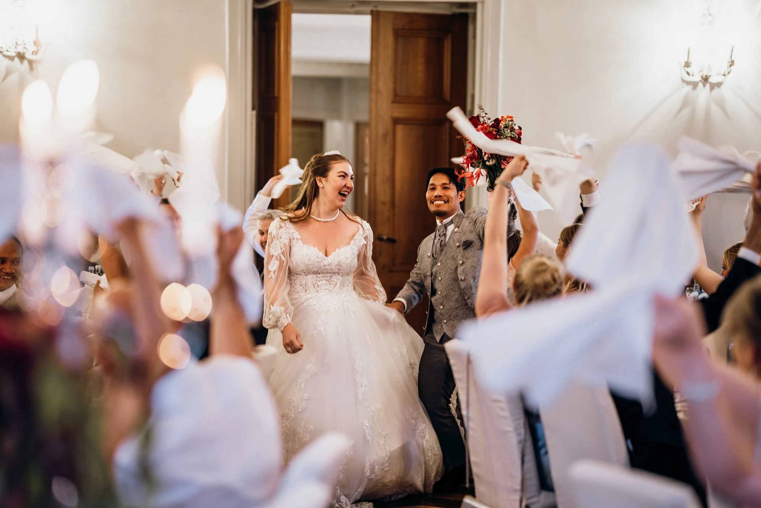 Hochzeit Schloss Gamehl bei Wismar: Franzi & Anon, Hochzeitsreportage Bild 28 von Hochzeitsfotograf Serkan Can