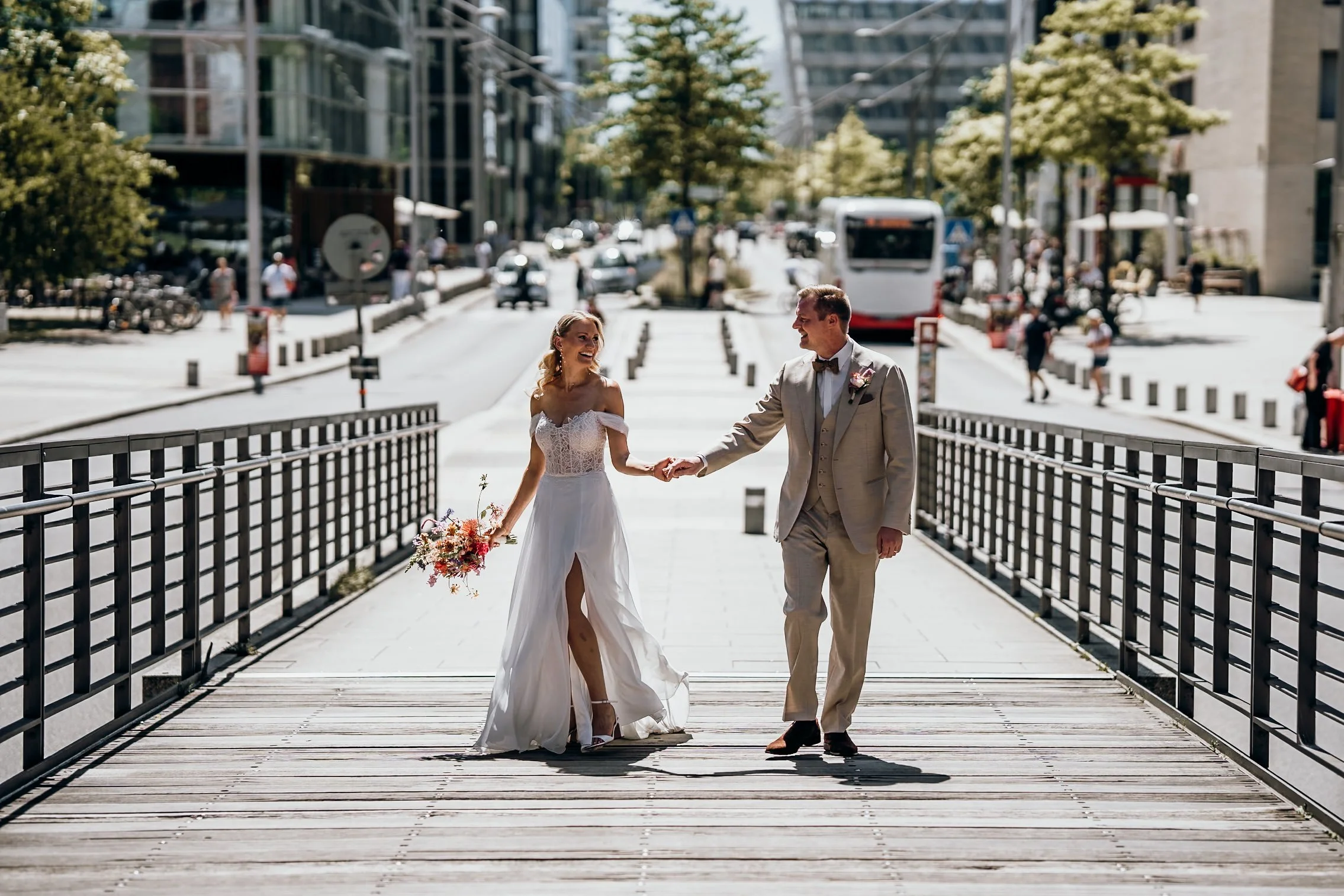 Hochzeit Süllberg Blankenese: Caro & Matti, Hochzeitsreportage Bild 12 von Hochzeitsfotograf Serkan Can