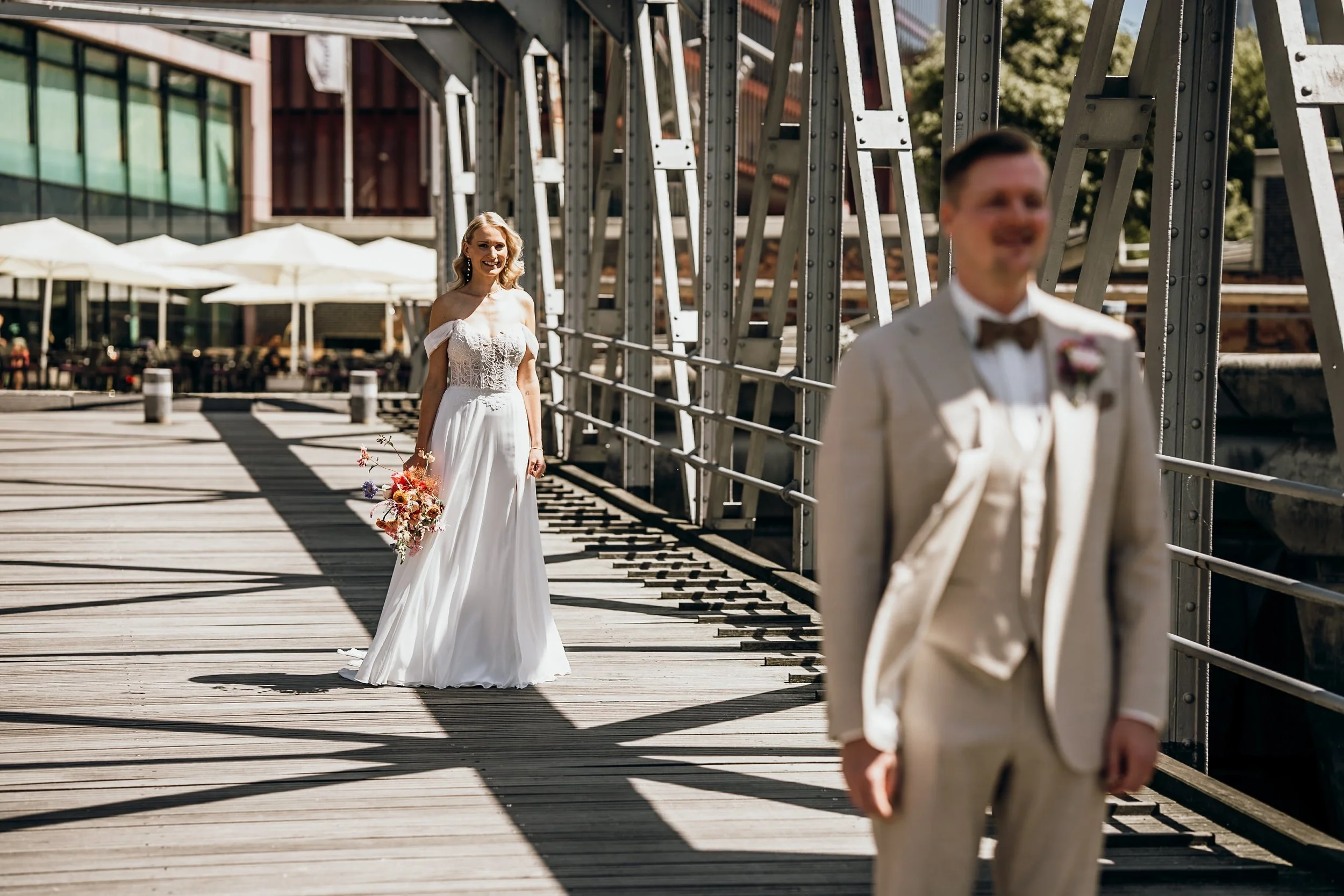 Hochzeit Süllberg Blankenese: Caro & Matti, Hochzeitsreportage Bild 6 von Hochzeitsfotograf Serkan Can