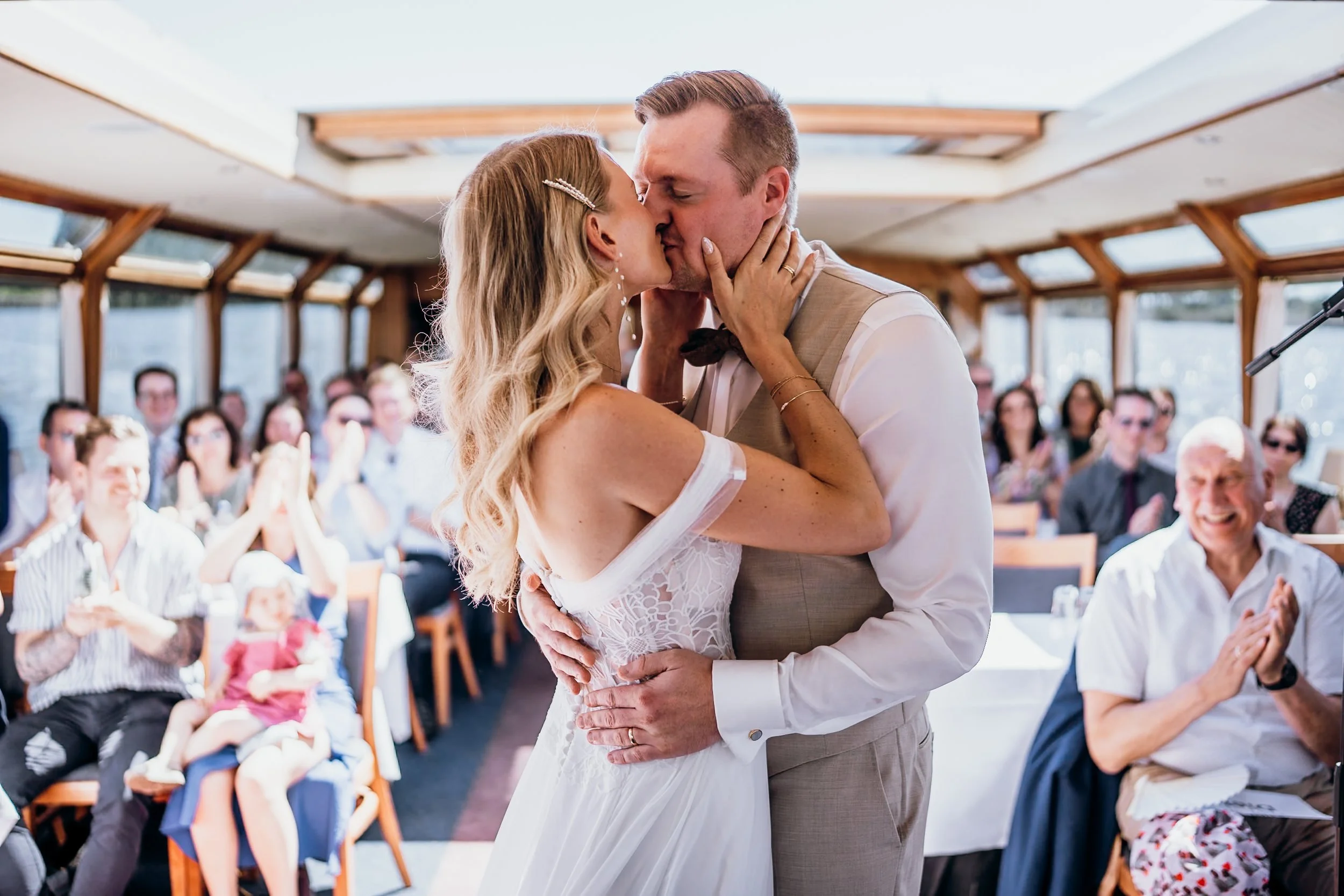 Hochzeit Süllberg Blankenese: Caro & Matti, Hochzeitsreportage Bild 22 von Hochzeitsfotograf Serkan Can