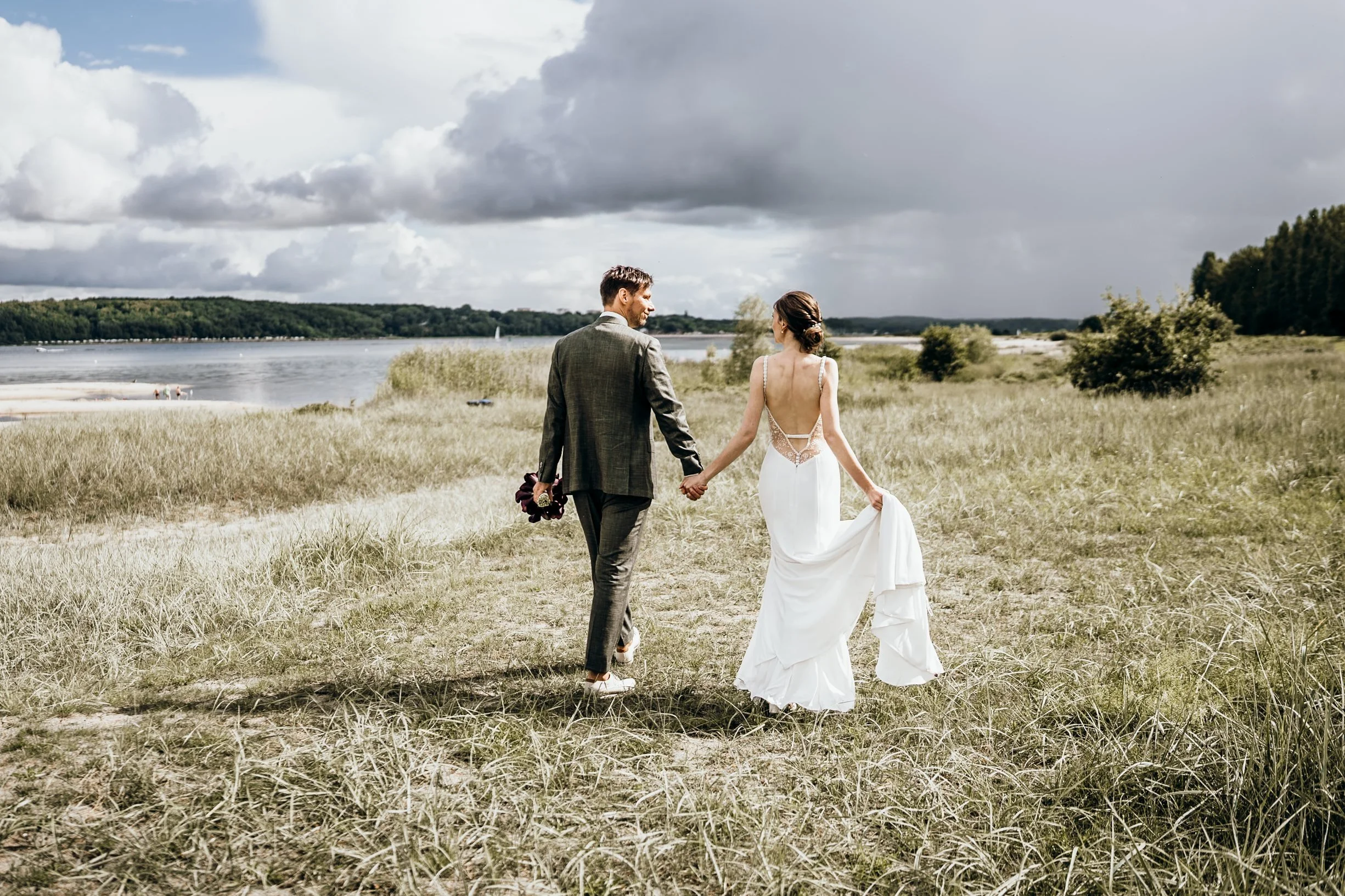 Hochzeit Leuchtturm Holtenau und Seebar Kiel: Irina & Florian, Hochzeitsreportage Bild 6 von Hochzeitsfotograf Serkan Can