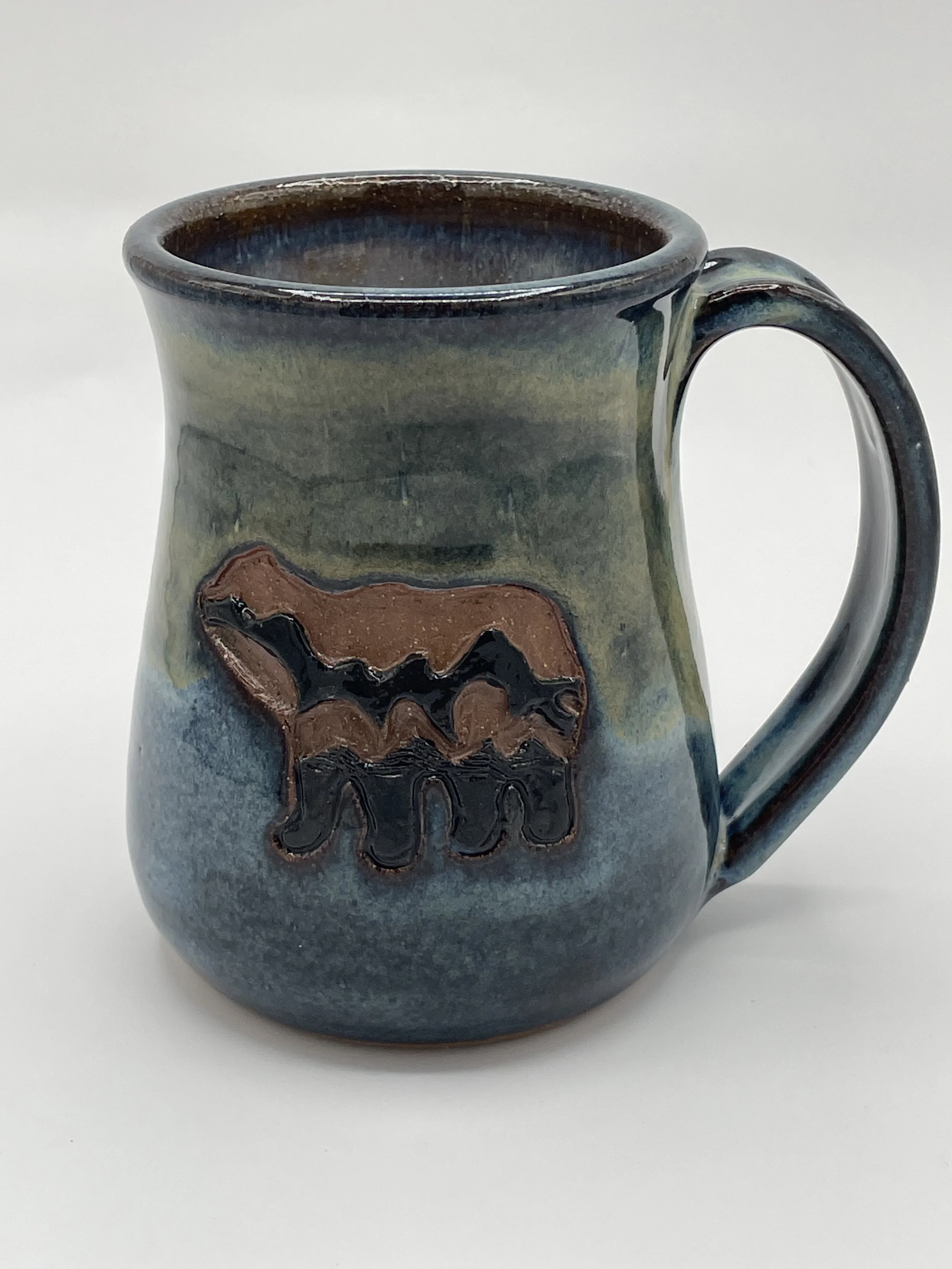Carved Bear Mug
