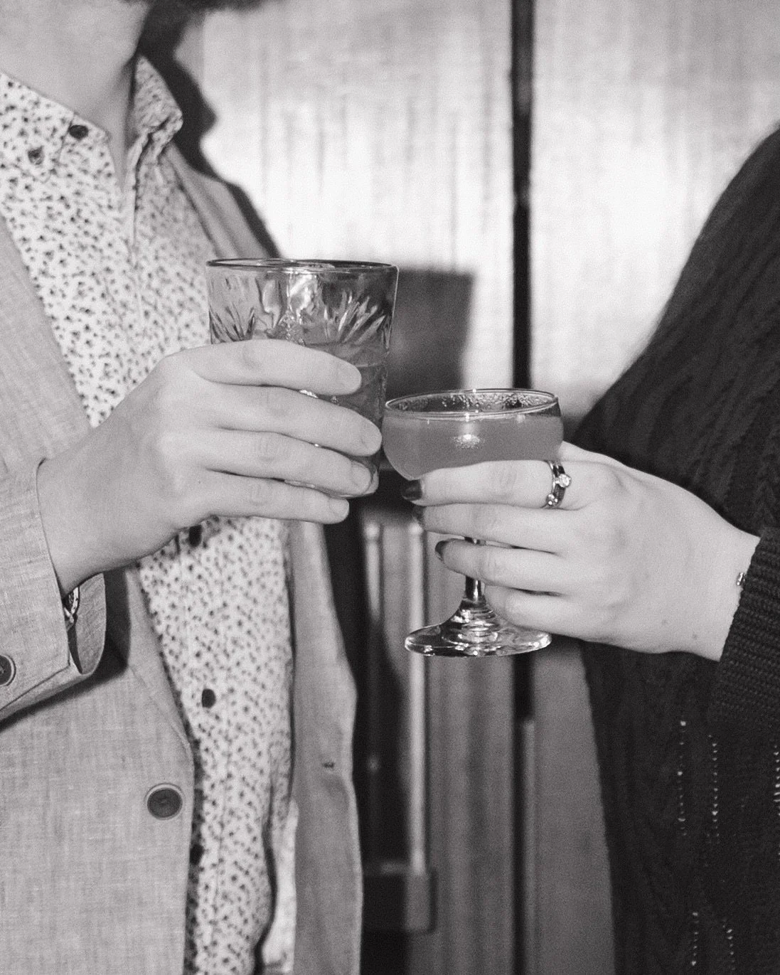 Emily and Kevin came in from Chicago this past winter to visit the place they met, Castalia Detroit, a scented cocktail bar inspired by fragrances, before Castalia closed its doors 5 days later. 

Their session was simply to take a trip down memory l