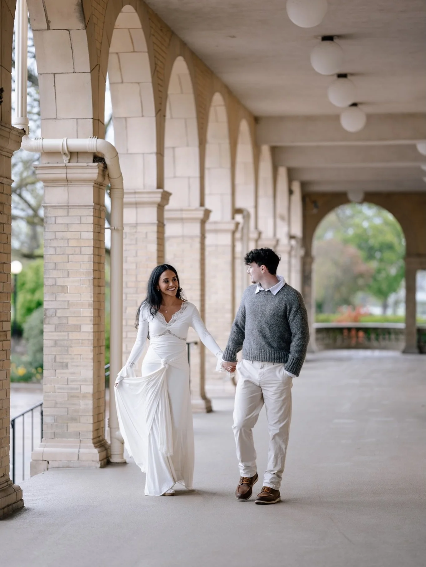 Sarai and Josh got in touch with me a few months ago about a last minute engagement session, and now their wedding is just a few days away! They told me they&rsquo;re having a projector display clips that @thesocialmaidofhonor captured during our ses