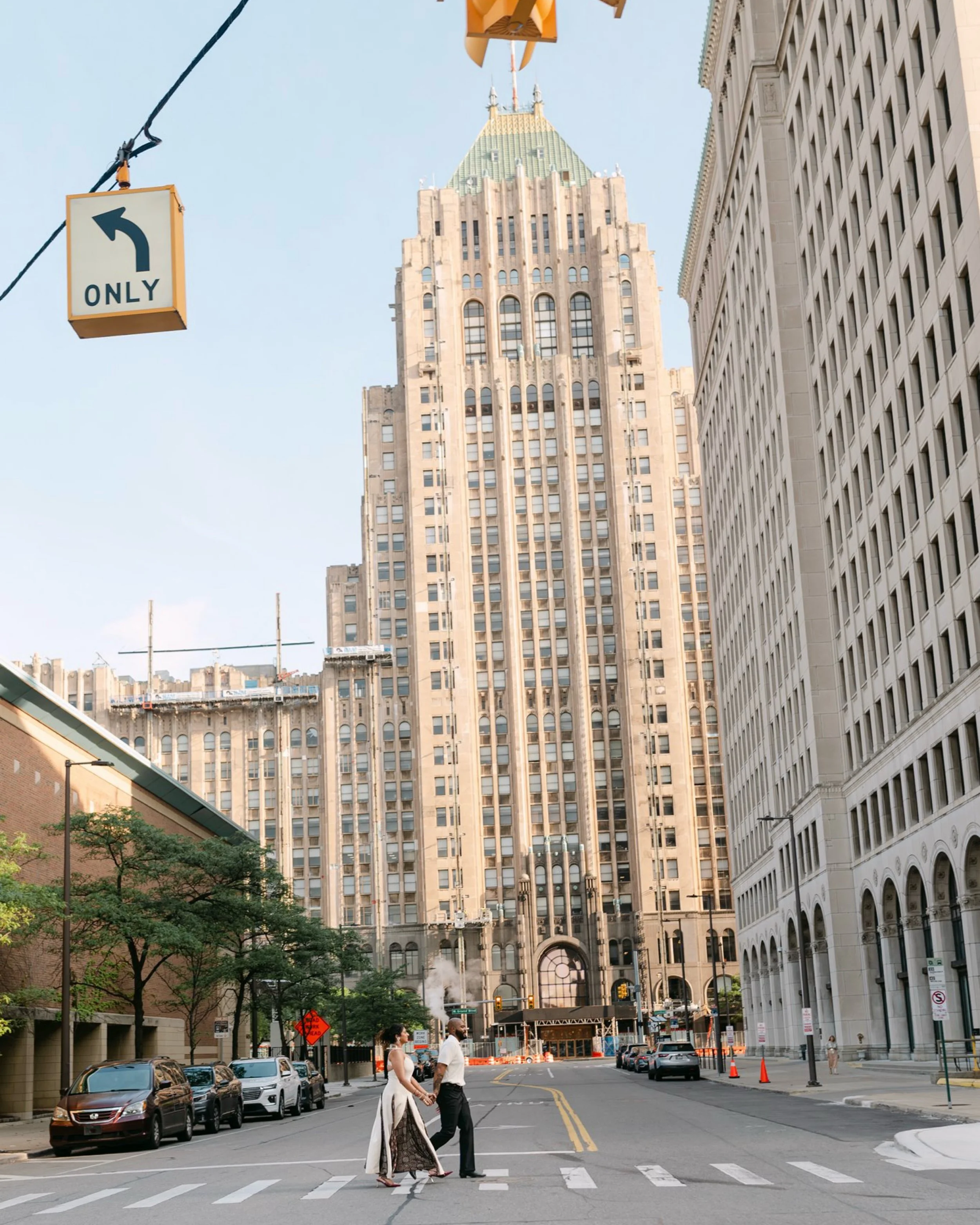 Noah and Parthi get hitched in Detroit

Some couples are looking for a full experience when it comes to their courthouse wedding photography. For these two that meant choosing my Date Night session to capture their courthouse ceremony and plenty of w