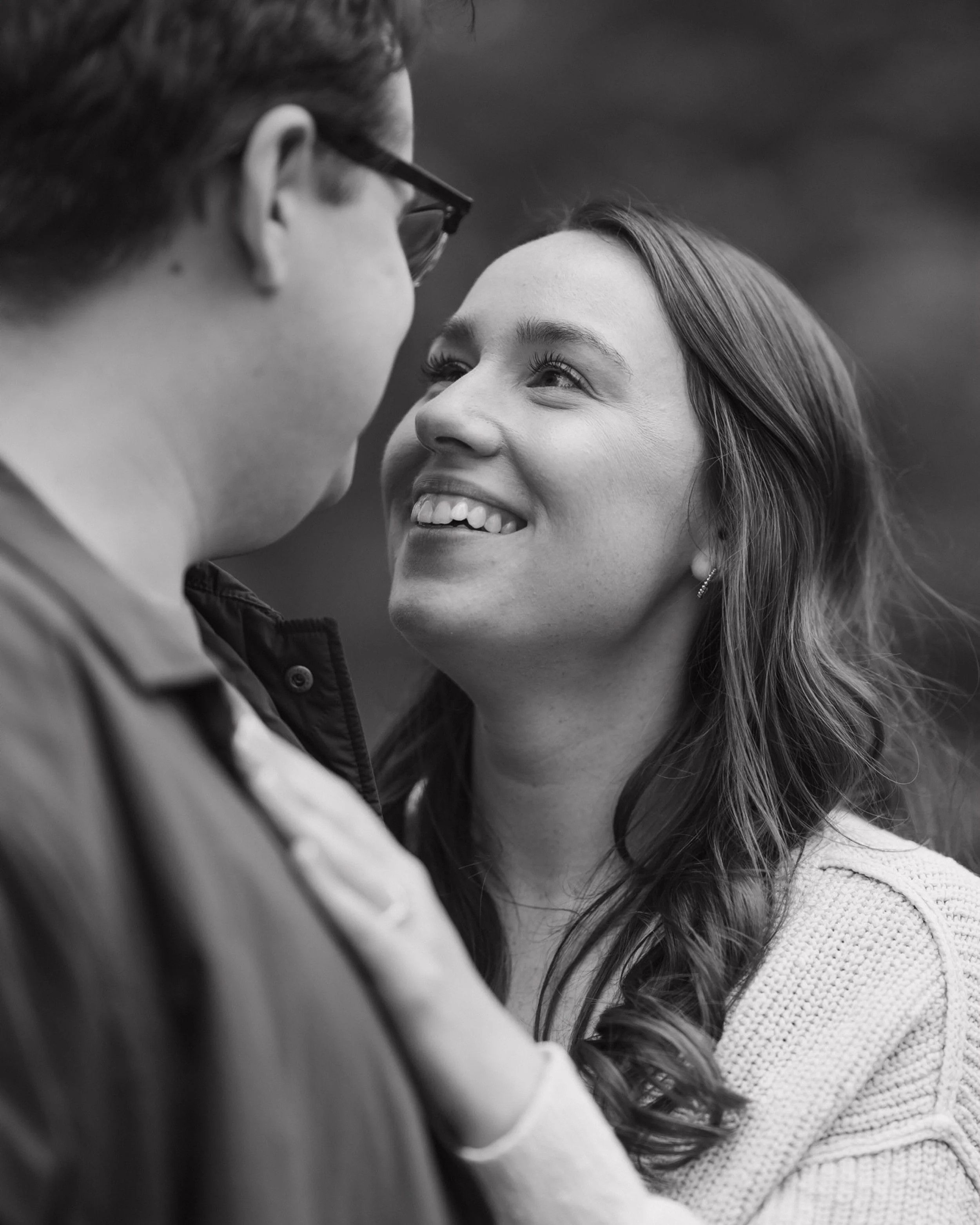 Andy and Amanda&rsquo;s surprise proposal felt right out of a 90s rom com. 

Andy reached out to me and told me he wanted to propose to Amanda in front of the house they met at in Ann Arbor in college, so he did. 

We hit up all their old favorite sp