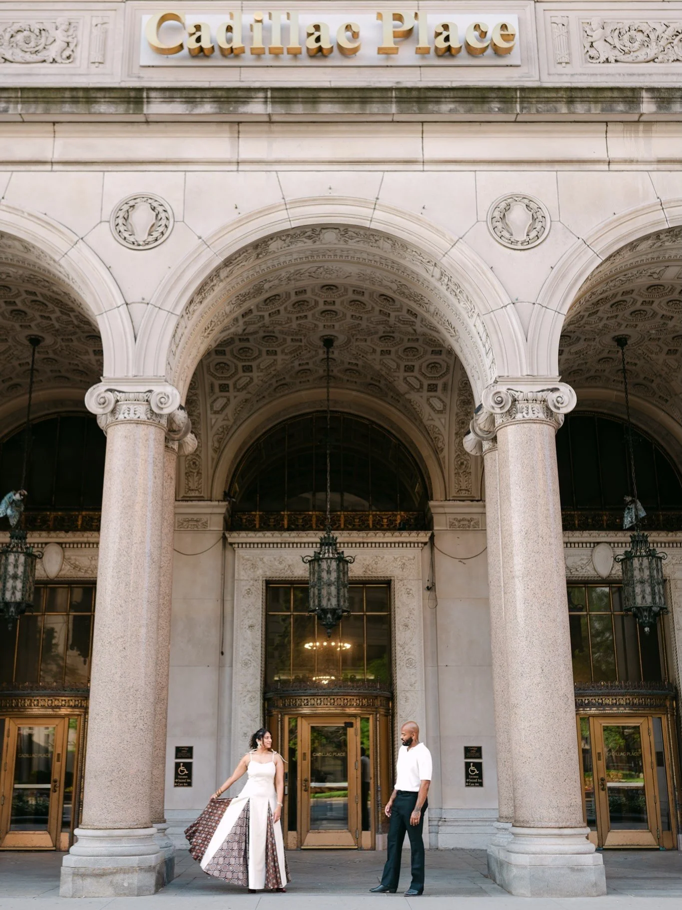 The sweetest couple at their downtown Detroit courthouse wedding this summer. 

Received the sweetest words from them too: &ldquo;Highly recommend! Alaina was so amazing during our courthouse wedding that taking photos felt easy. She truly is one of 
