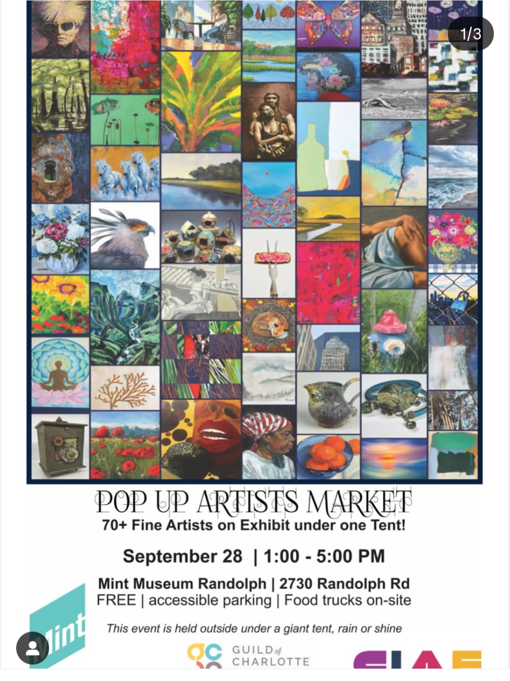 Pop-Up Market 2025 at The Mint, Randolph Rd