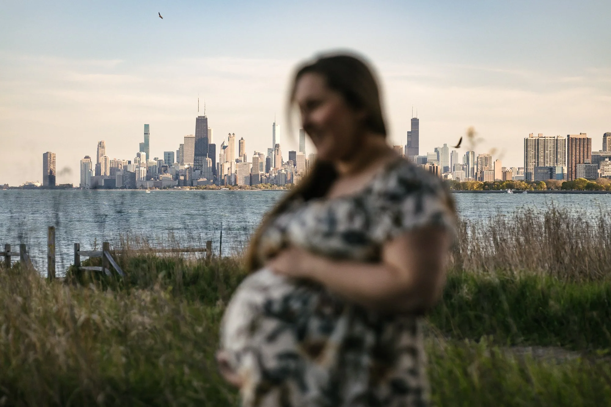 Montrose Harbor Maternity Photos-Chicago Family Photographer-Becca Heuer Photography-007.jpg