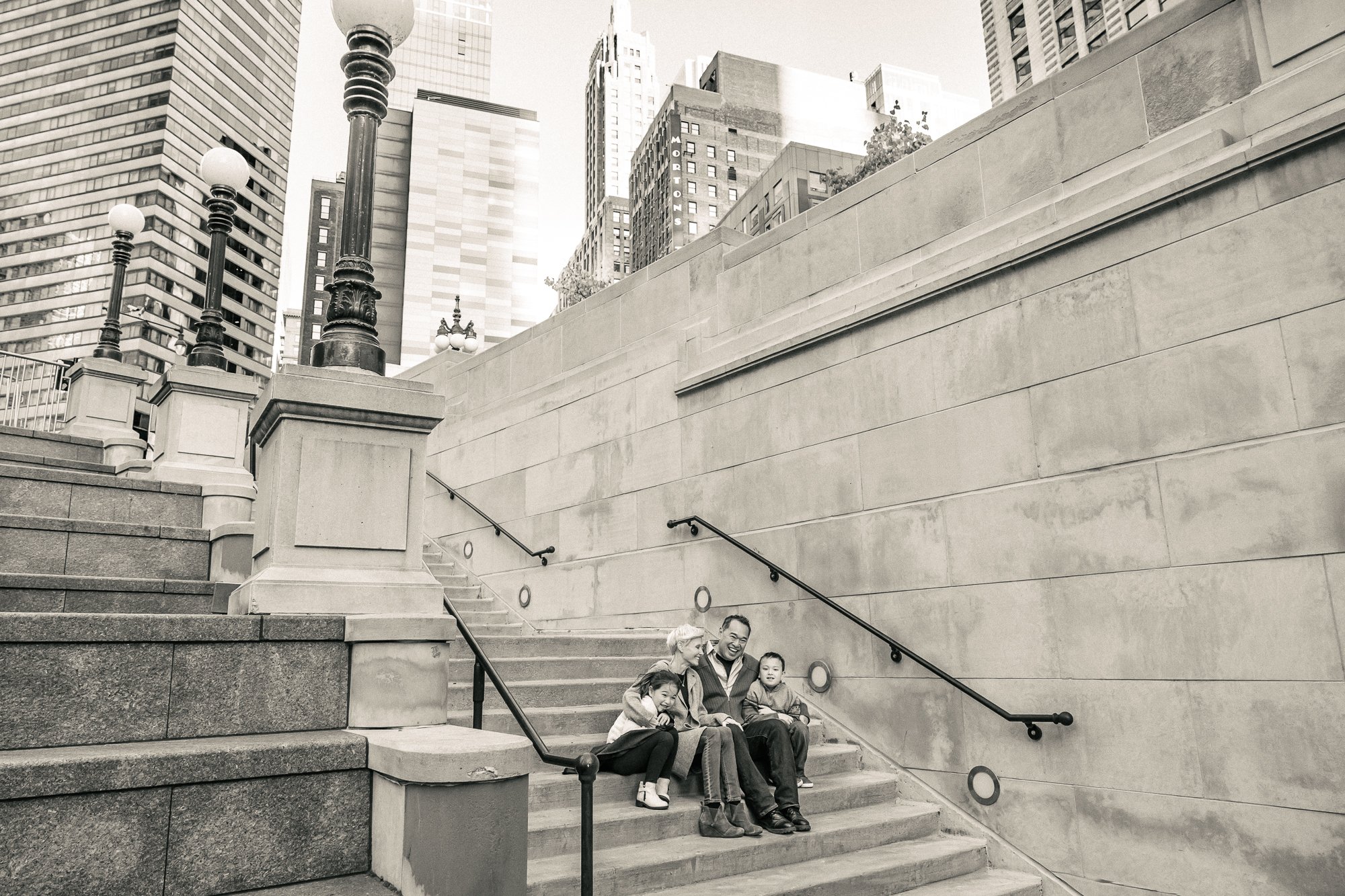 A Riverwalk Chicago Family Session