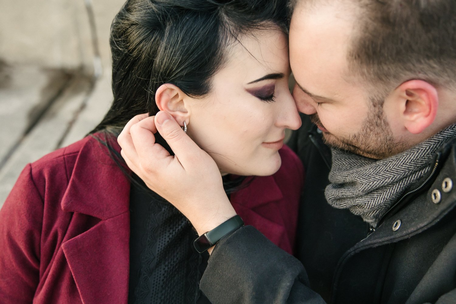 Chicago Rookery Building Engagement Photos-Becca Heuer Photography-015.jpg
