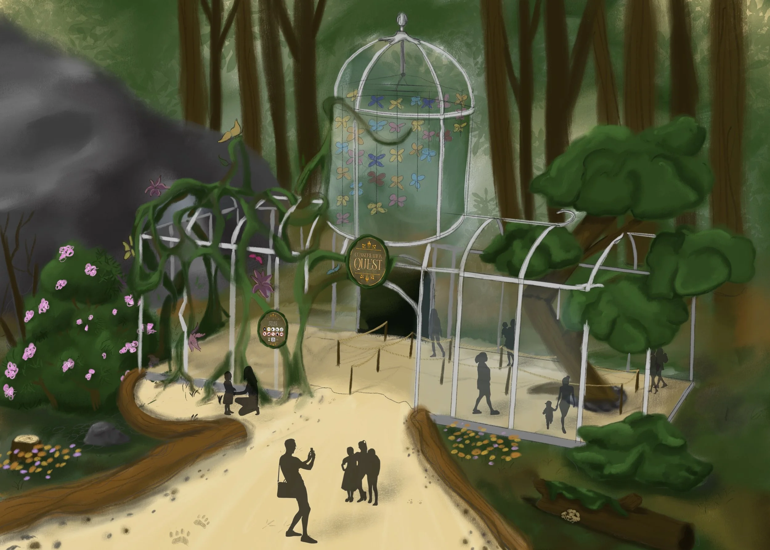 Entrance to Conservation Quest