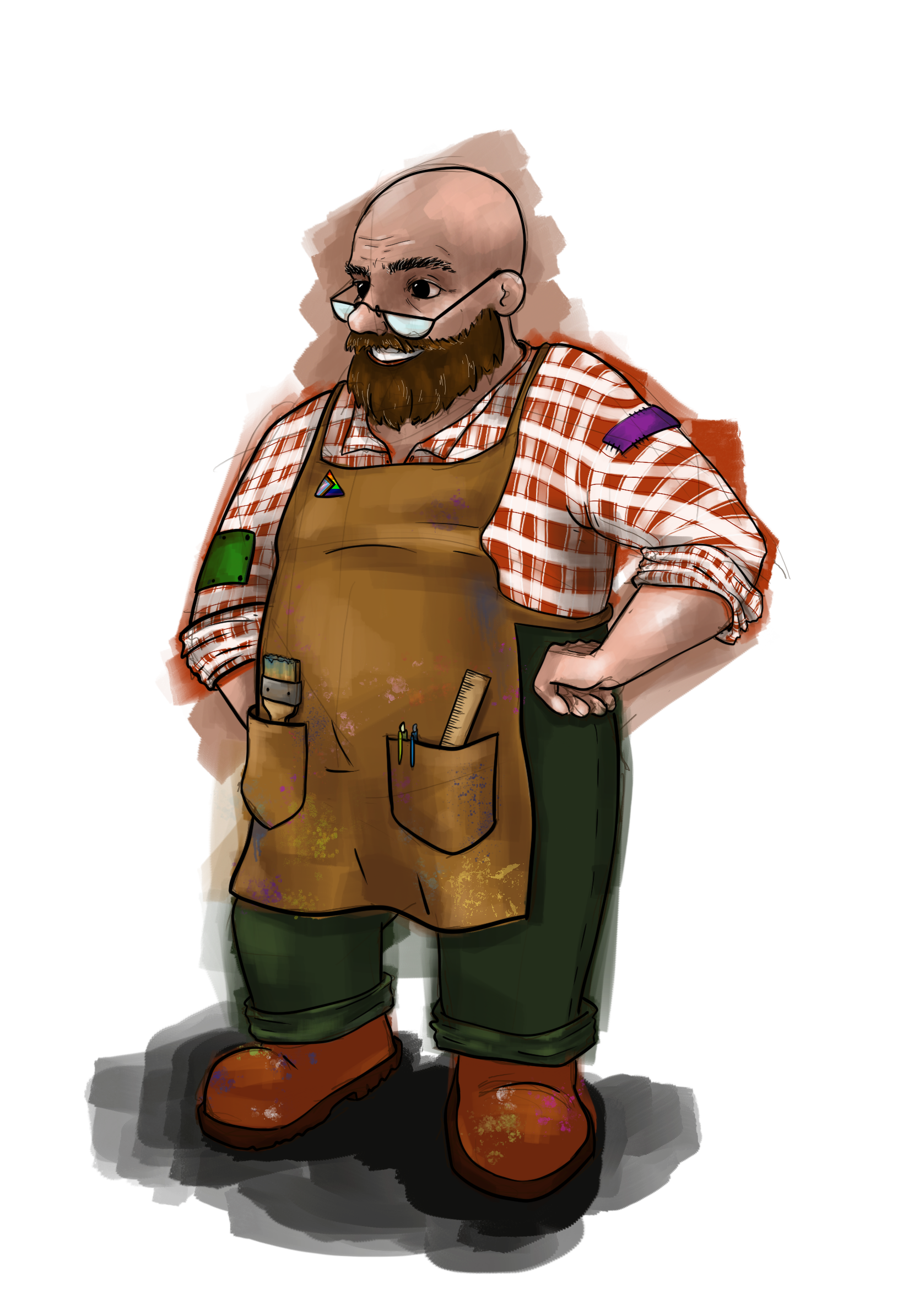 Harvey, the leader of the Tinker Workshop