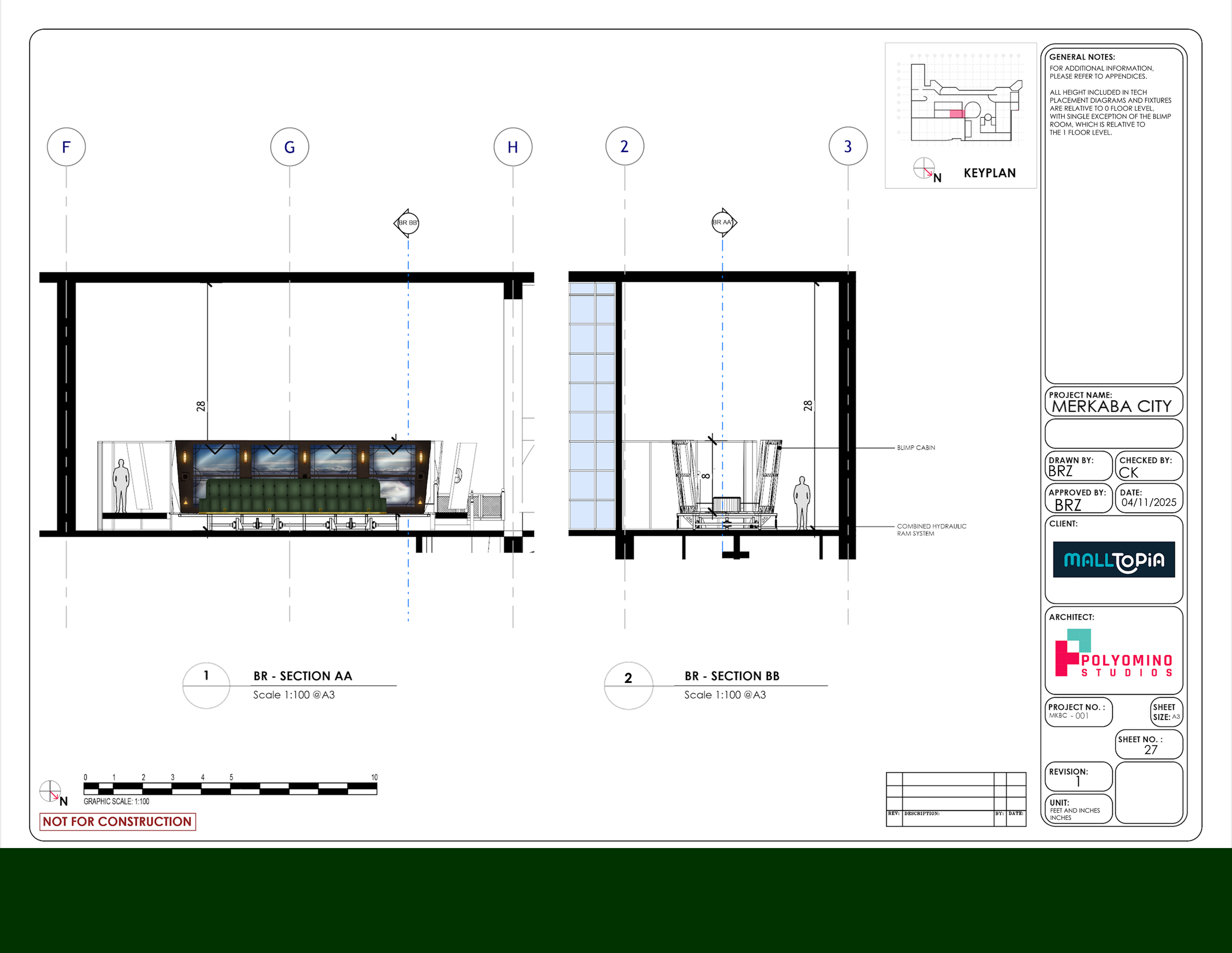 Sections, Blimp Room
