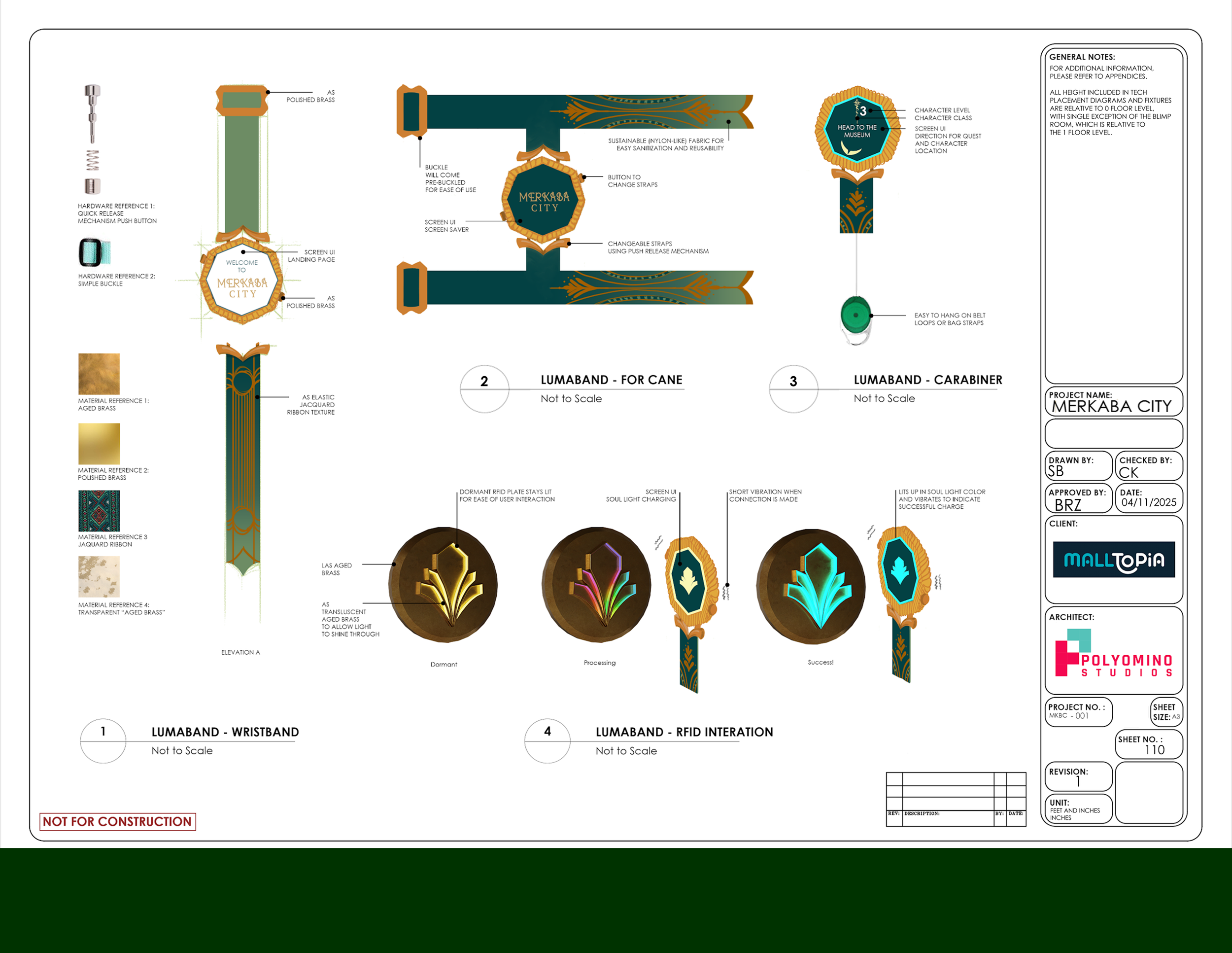 Luma Band Design Detail