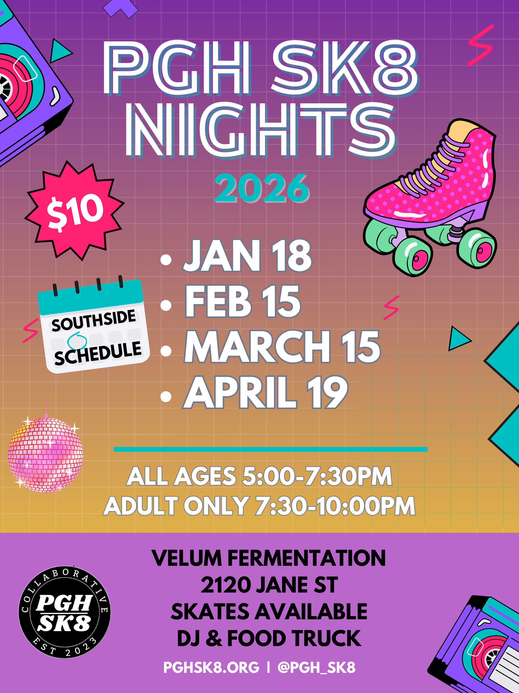 PGH SK8 Night @ Velum - Adult Session 