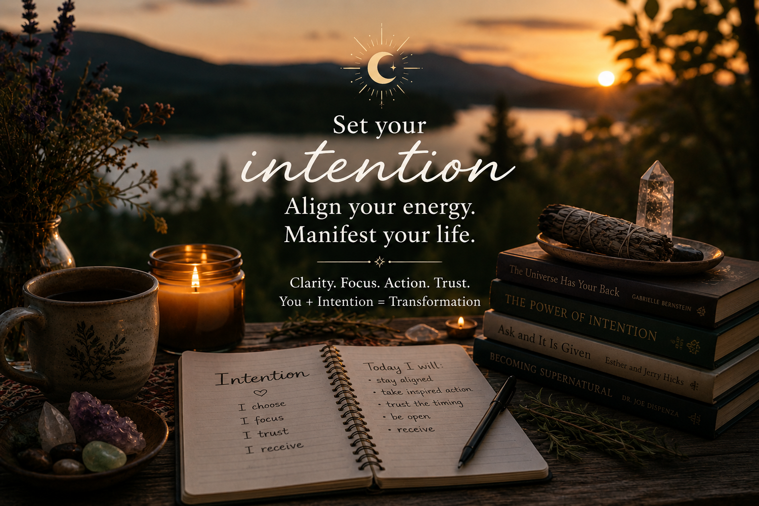 The Art of Setting Intentions, Manifesting A Different Life