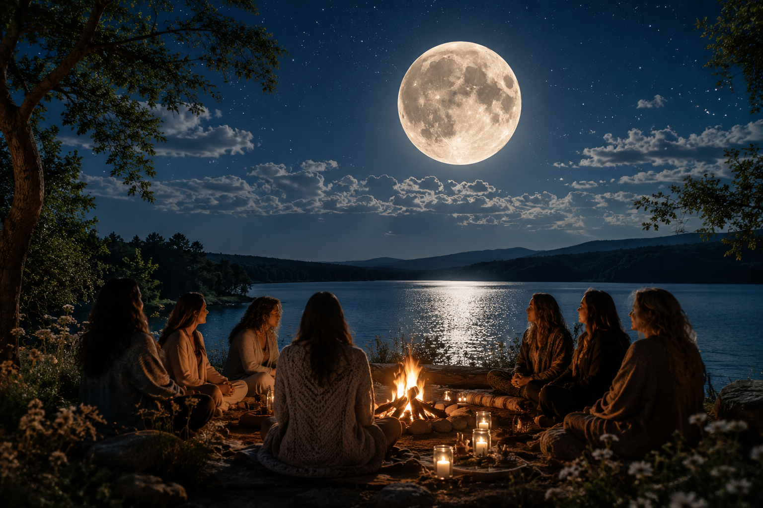 Under the Full Moon: Gathering in Community