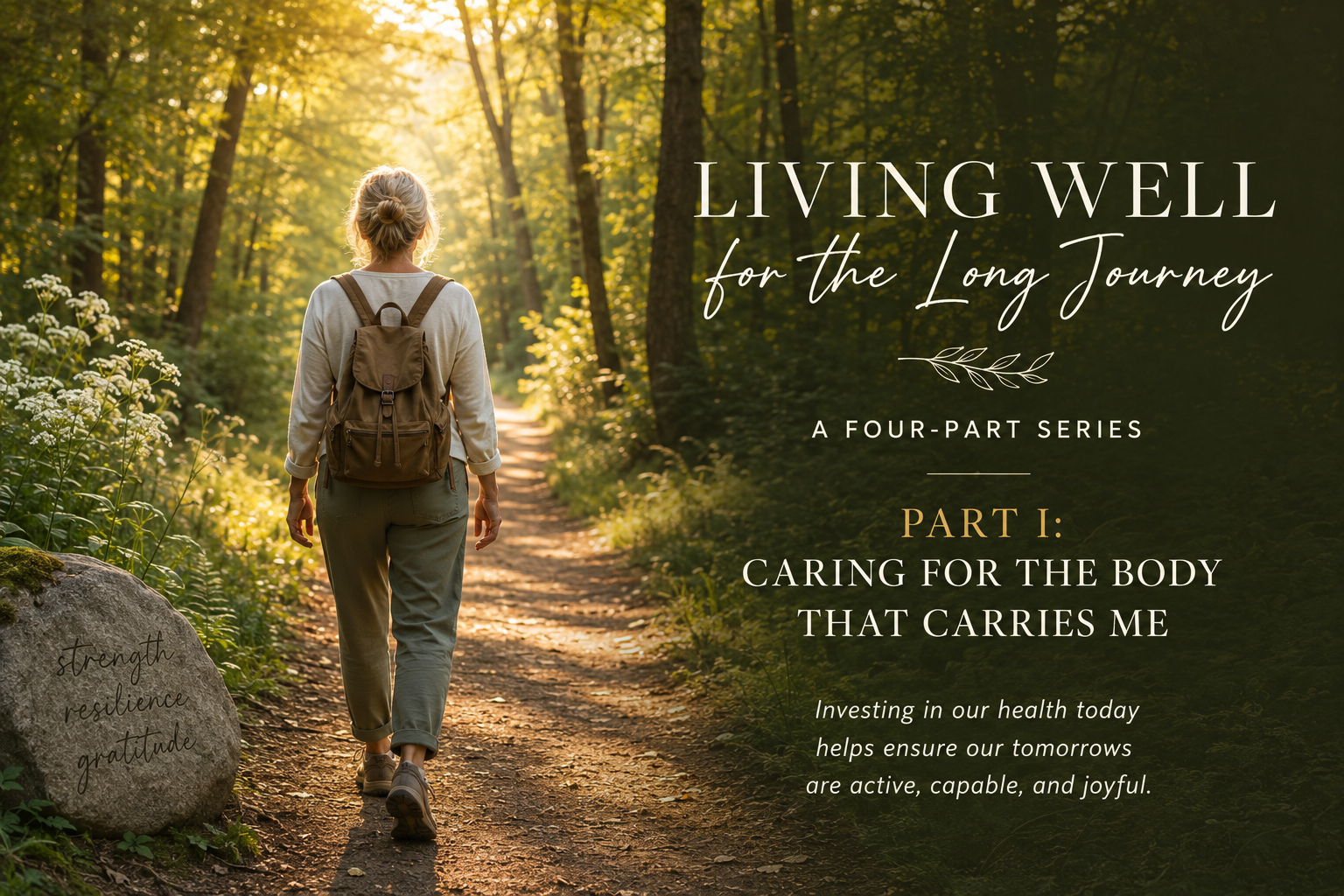Living Well for the Long Journey: Part I
