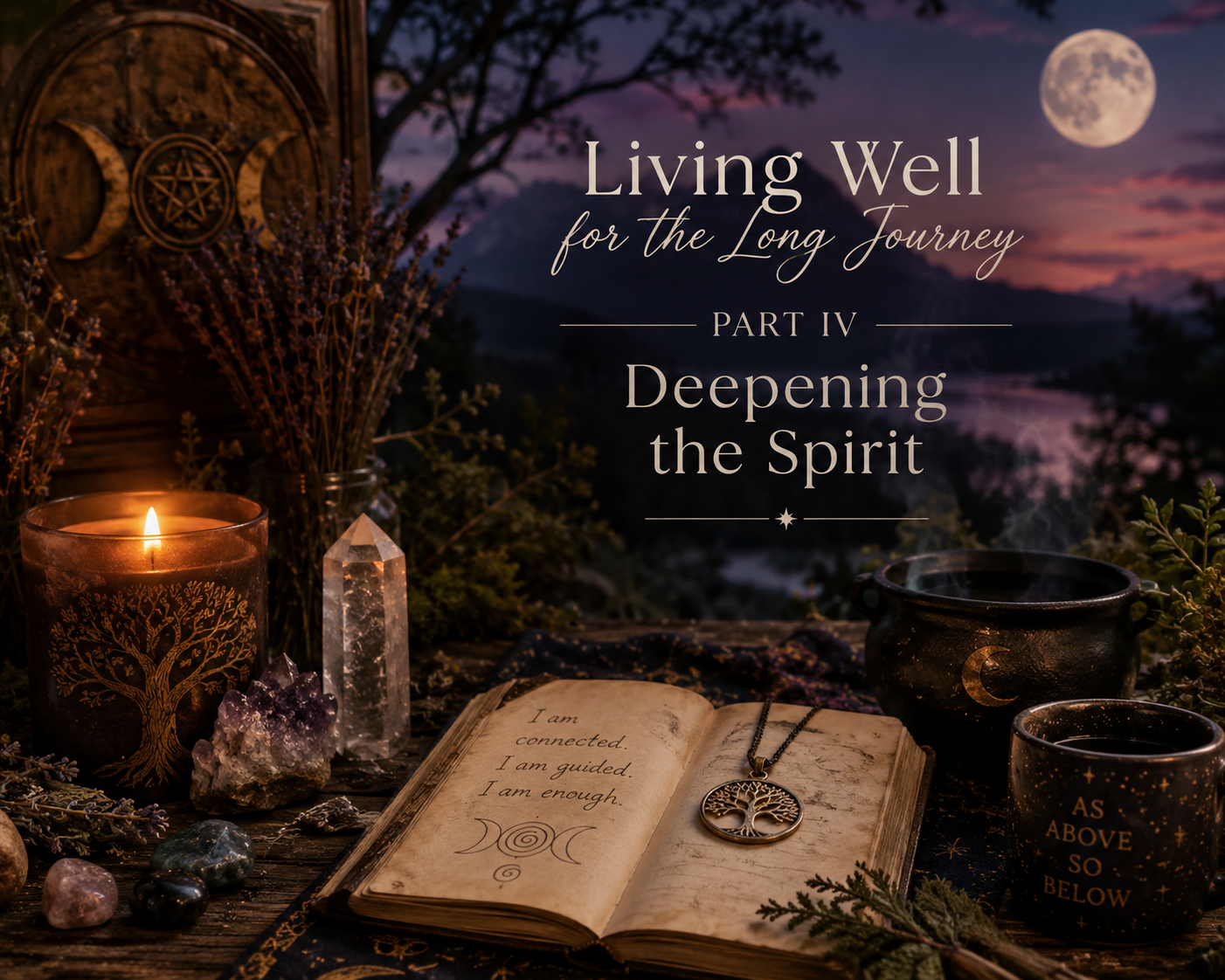 Living Well for the Long Journey: Part IV