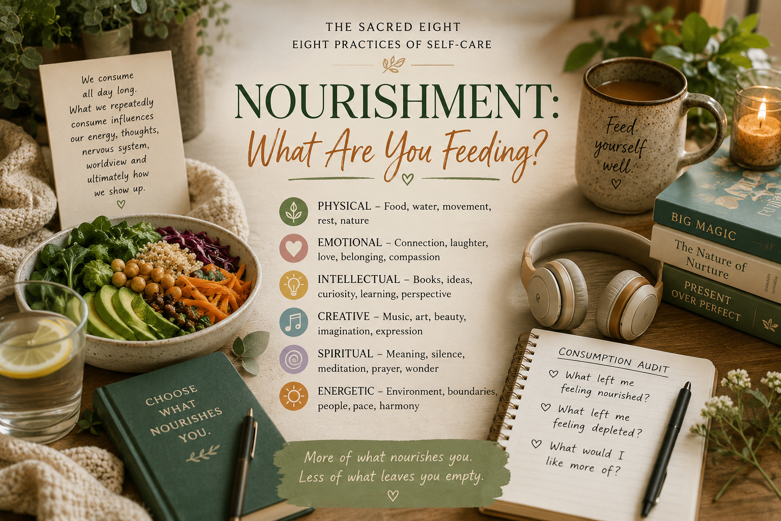 NOURISHMENT: What Are You Feeding?