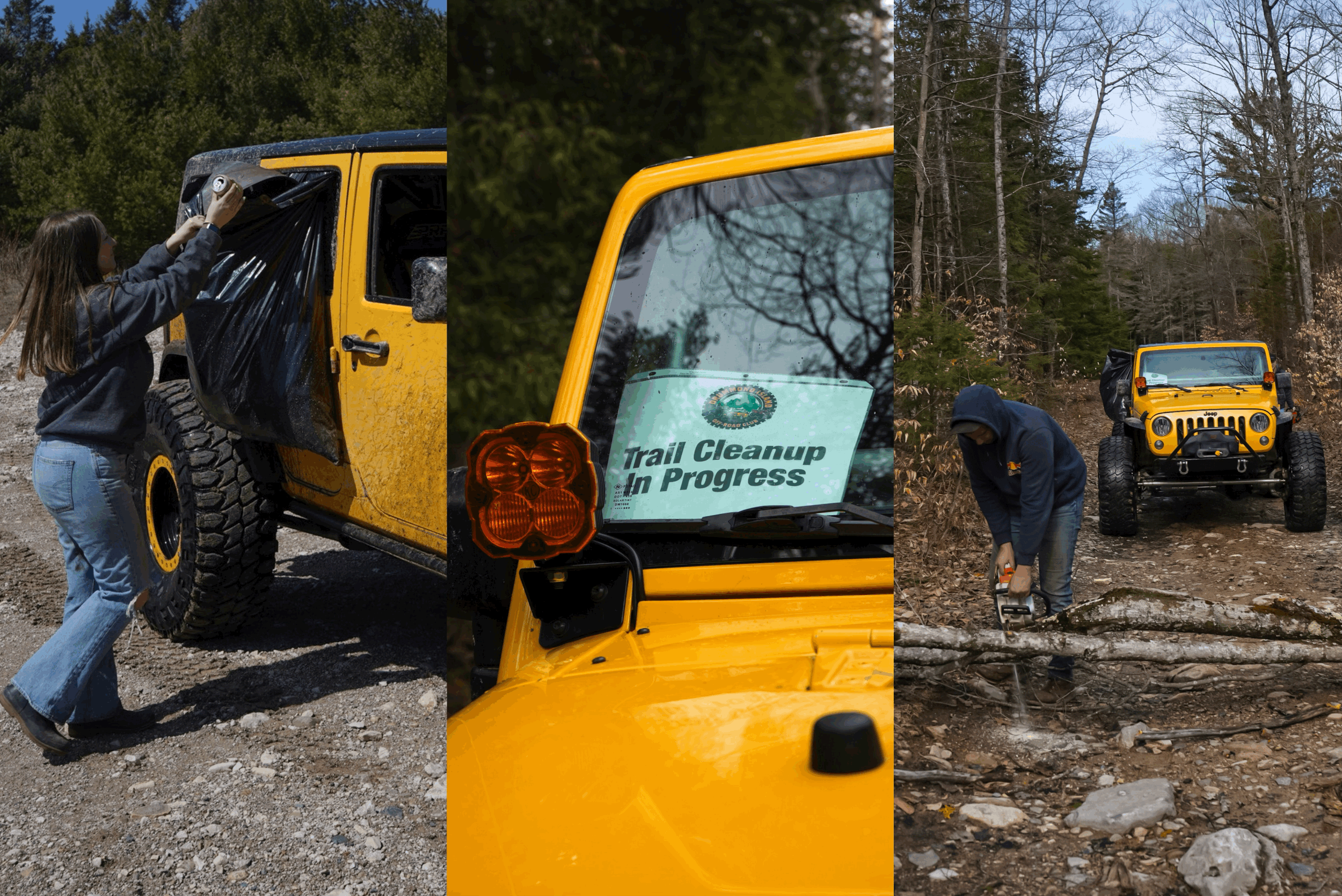 Drummond Island Trail Clean-Up 4-26-25