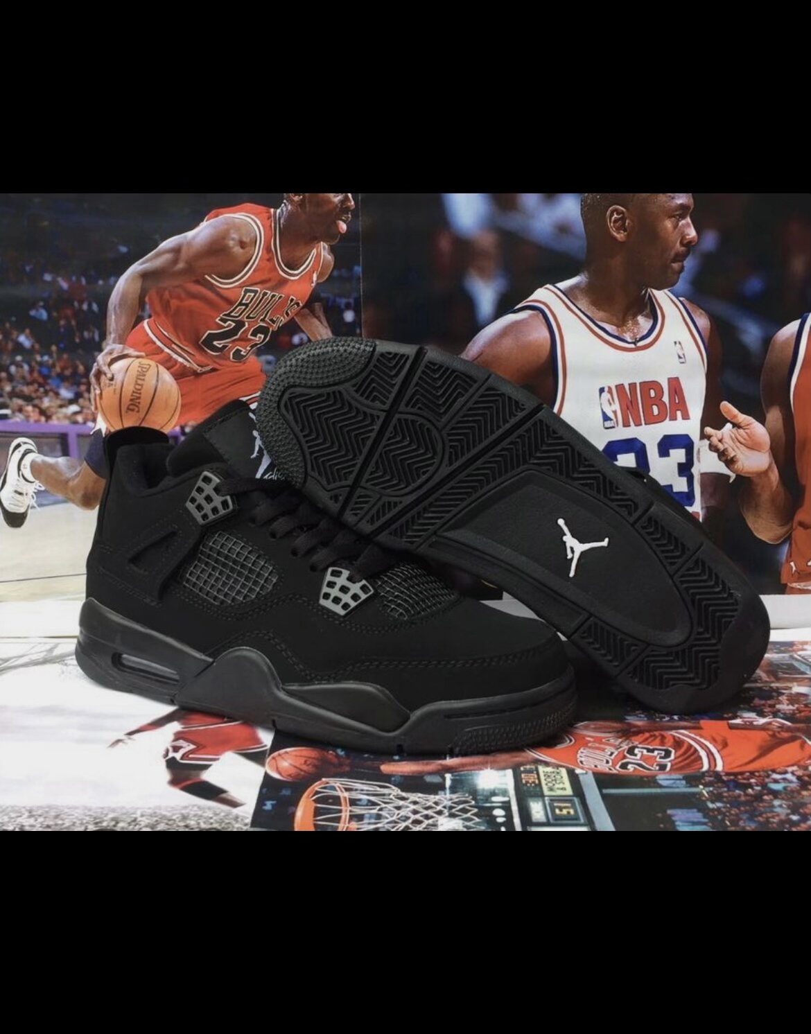 Jordan 4 ‘Black Cat’ — #LittleSneakerBae
