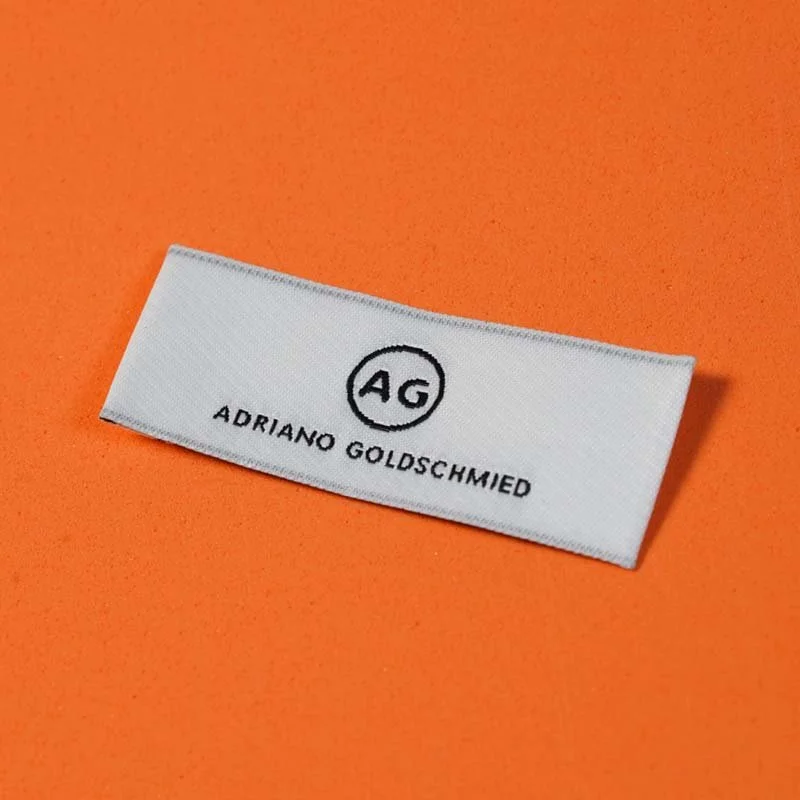 End Fold Woven Label for Adriano Goldschmied / AG Supply