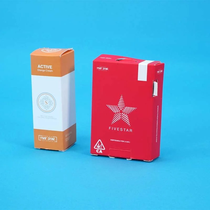 Cannabis Packaging for Five Star's Disposables