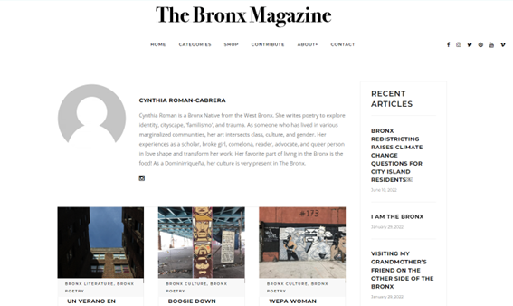 Poems - The Bronx Magazine