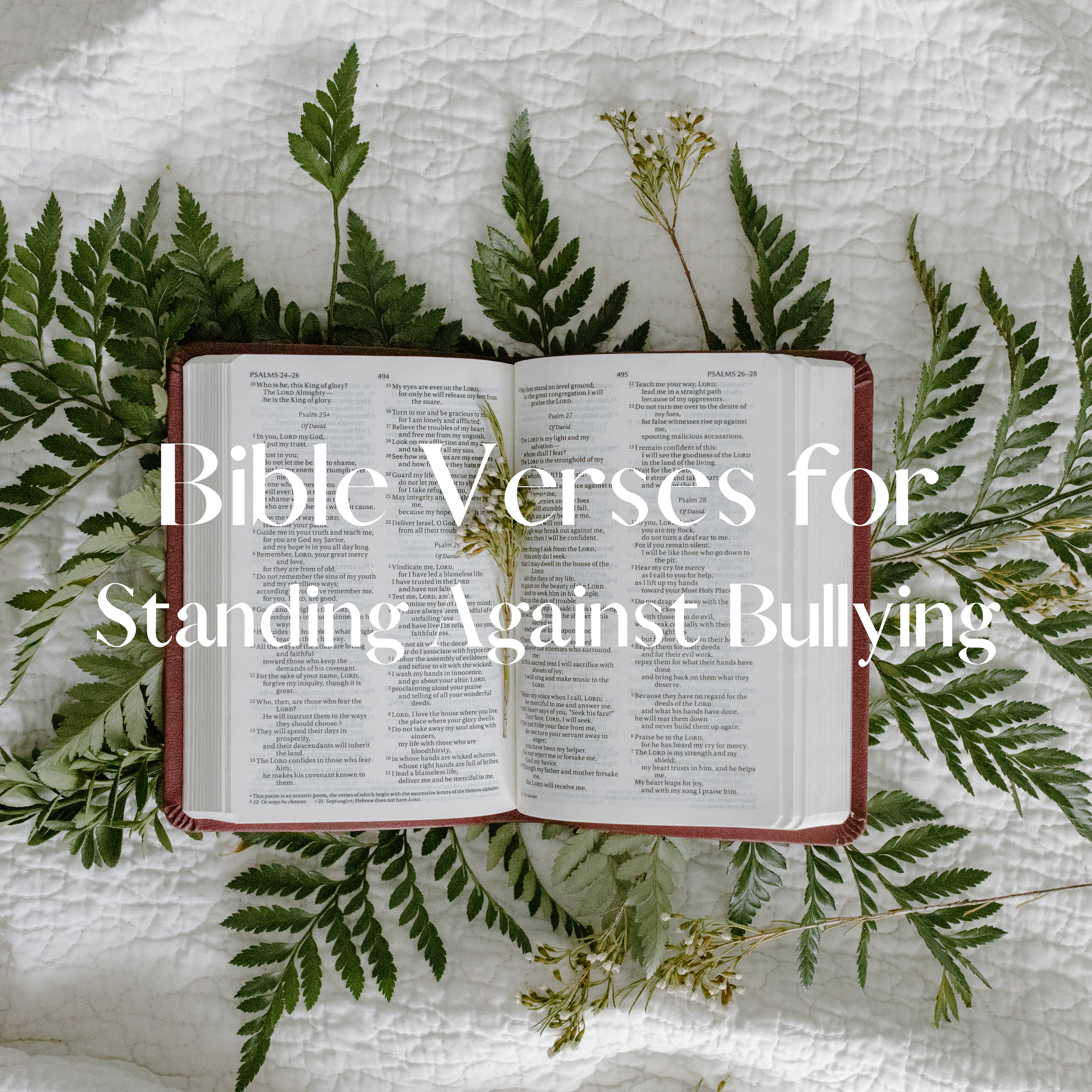 Bible Verses for Standing Against Bullying