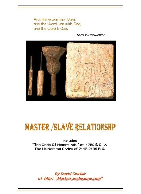 Master / Slave Relationship (Hammurabi)