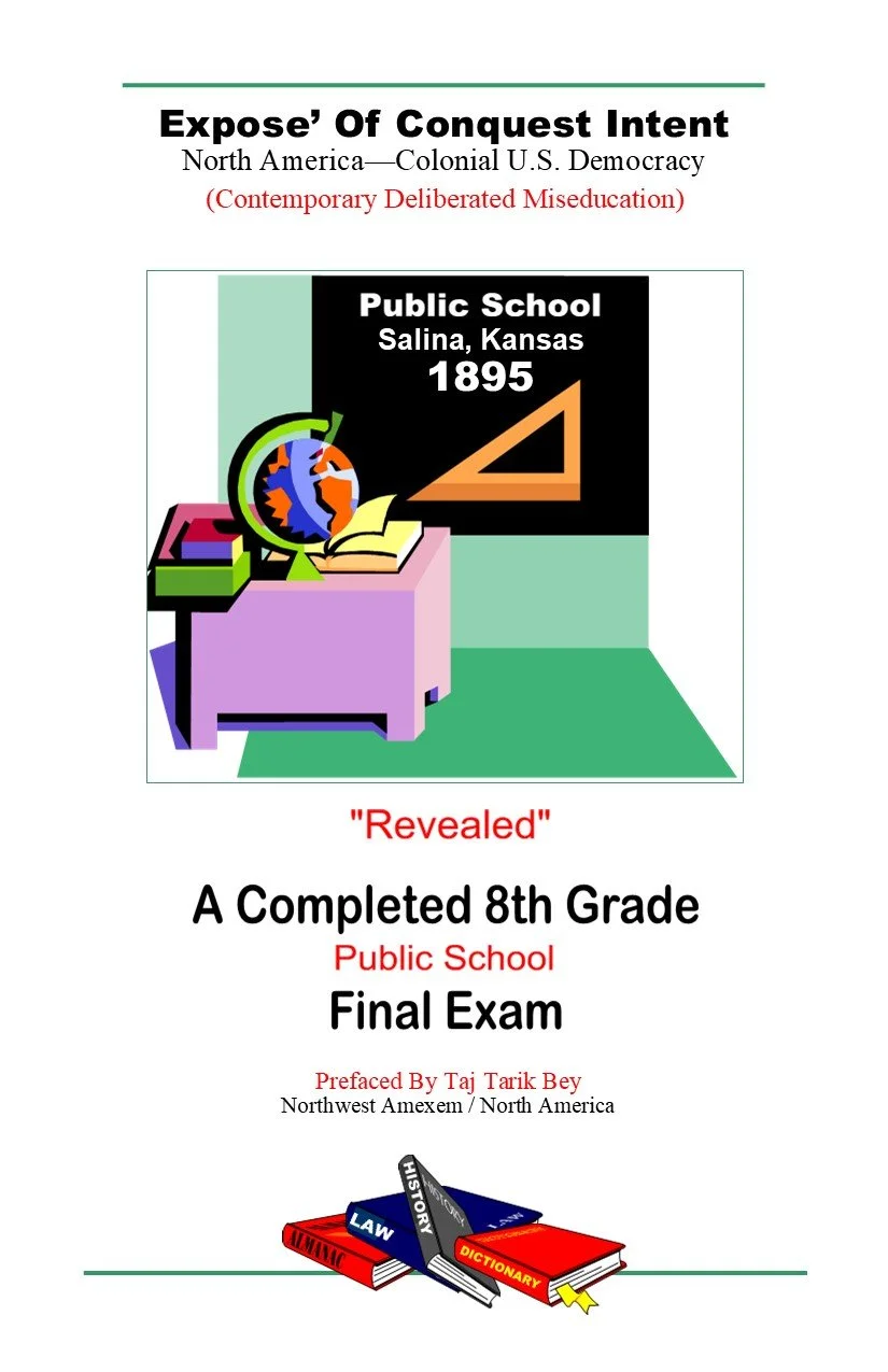 1895 Public School 8th Grade Test
