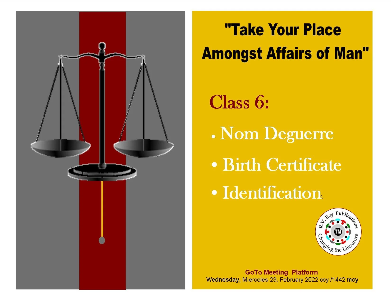 CIV #6 - The Birth Certificate